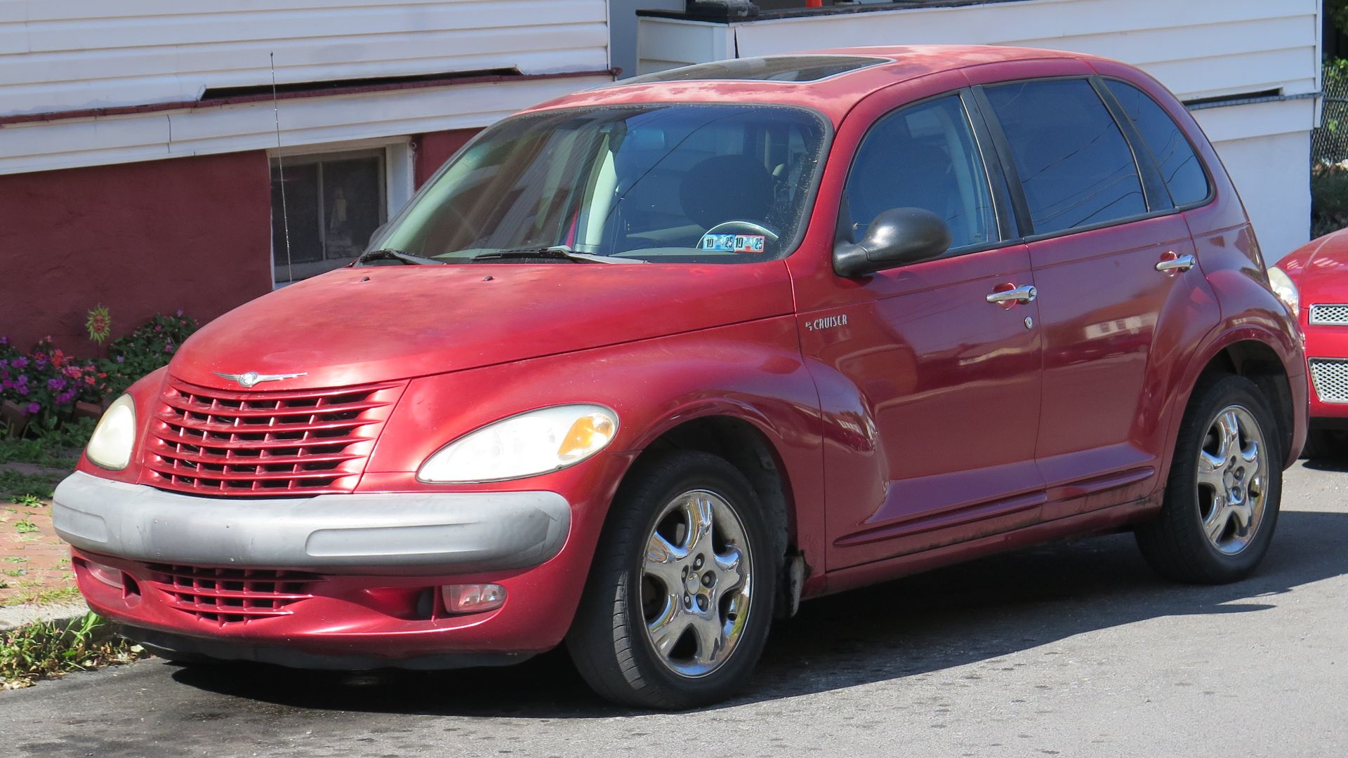 2001 Chrysler PT Cruiser photographed in Altoona, Pennsylvania.