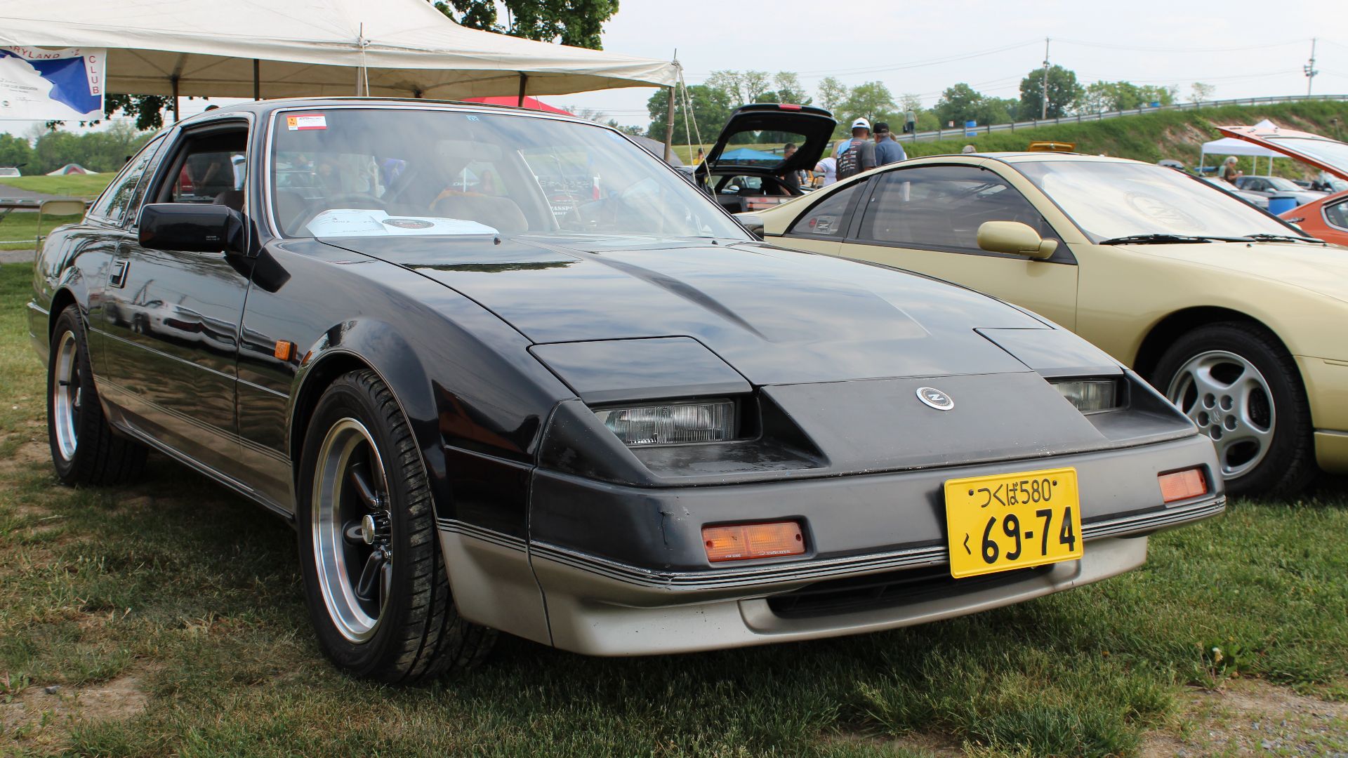 c/n unknown. This is 3-door fastback coupe, GZ31JATBR(AT) or GZ31JTBR(OD＋5-speed floor MT) 2by2 ZS version. On display at Carlisle Imports & Kit Nationals 2015, Carlisle Fairgrounds, Carlisle, Pennsylvania. 15th May 2015