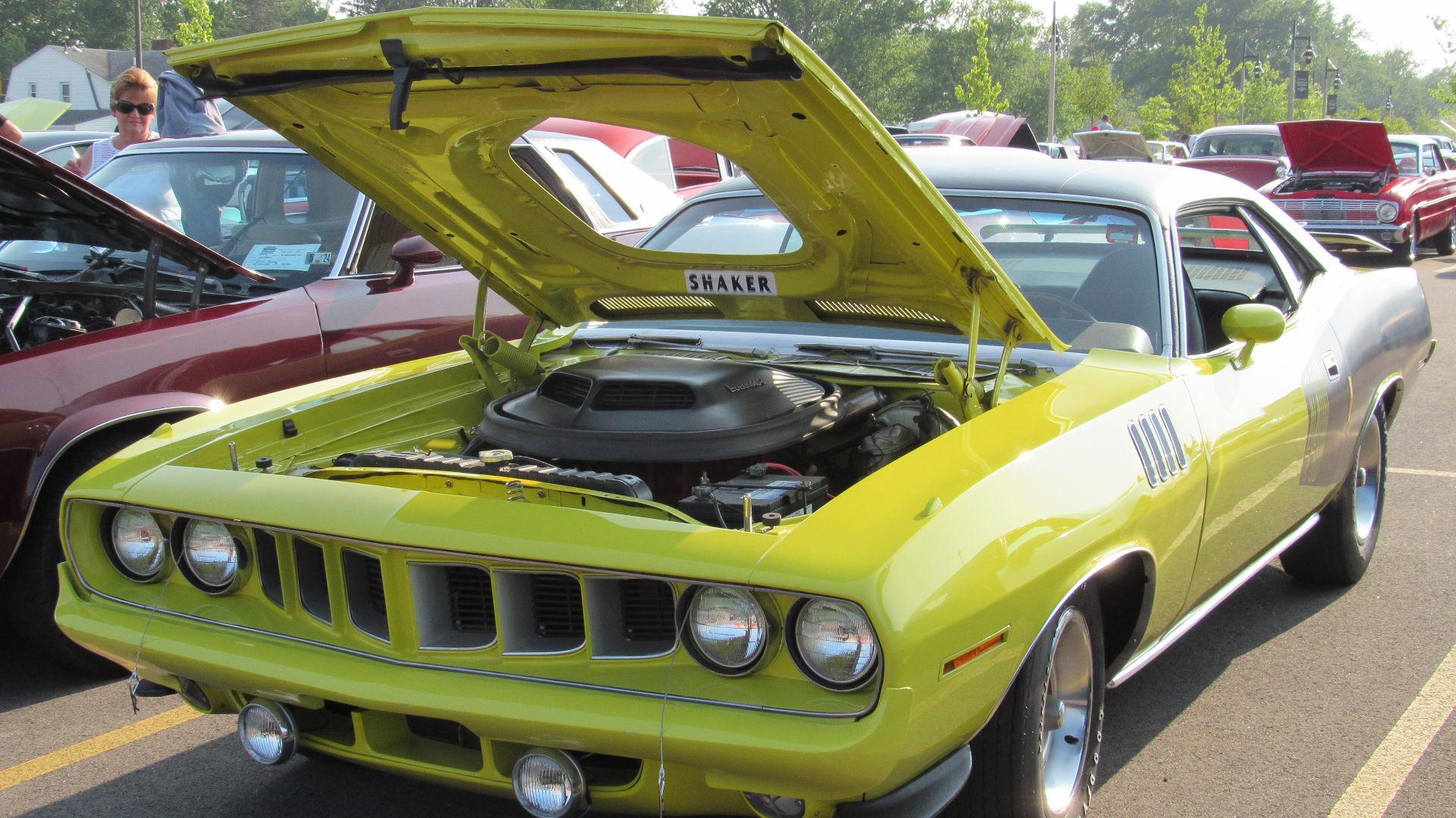 1971 Plymouth Barracuda, photographed in Ohio, USA.