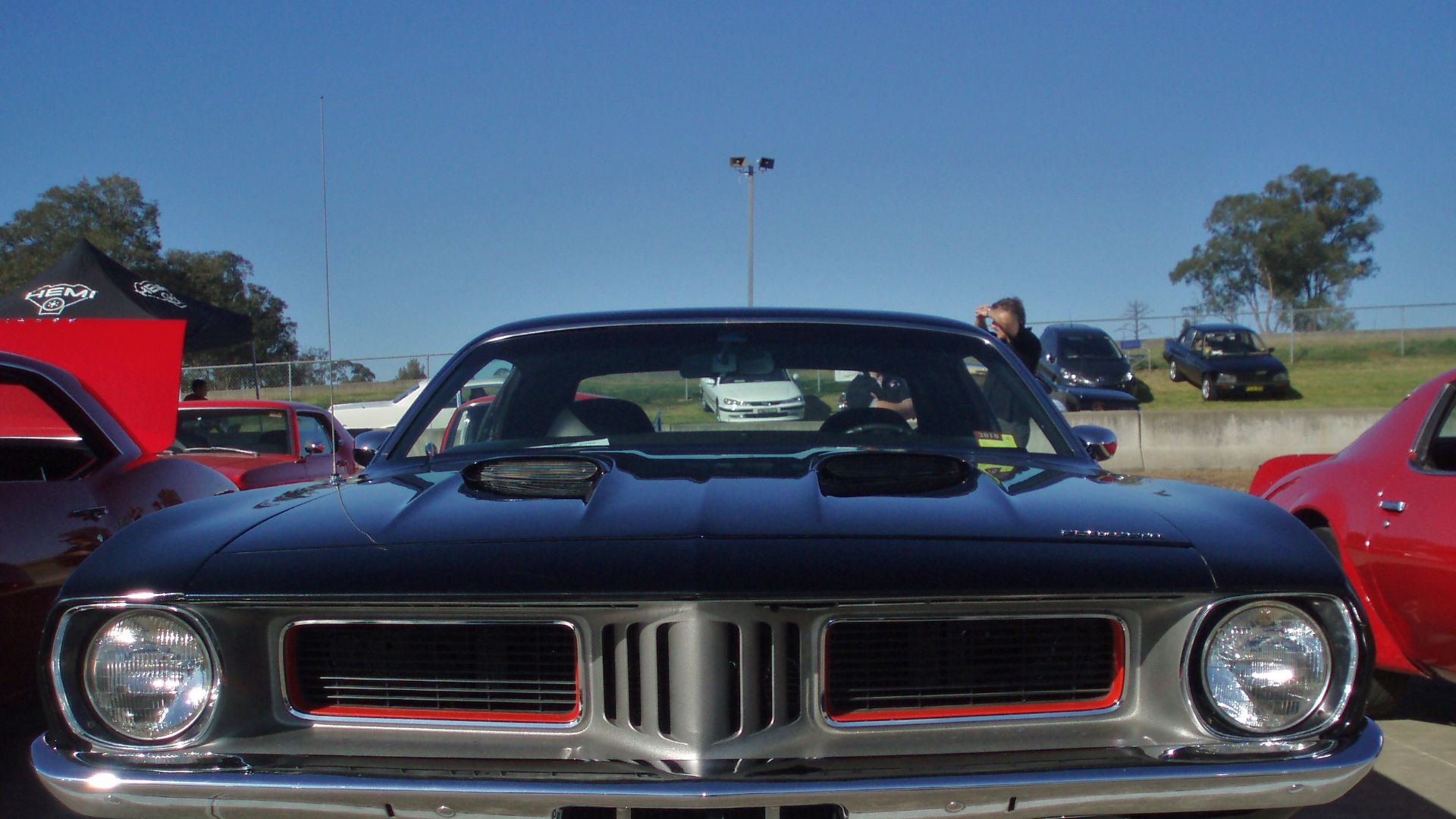 1972 Plymouth 'Cuda 340 coupe. Taken at Shannon's Eastern Creek Classic 2009, held at Eastern Creek Raceway Sydney.