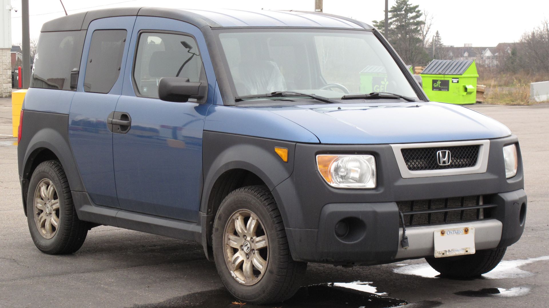 2006 Honda Element EX photographed in Sault Ste. Marie, Ontario, Canada