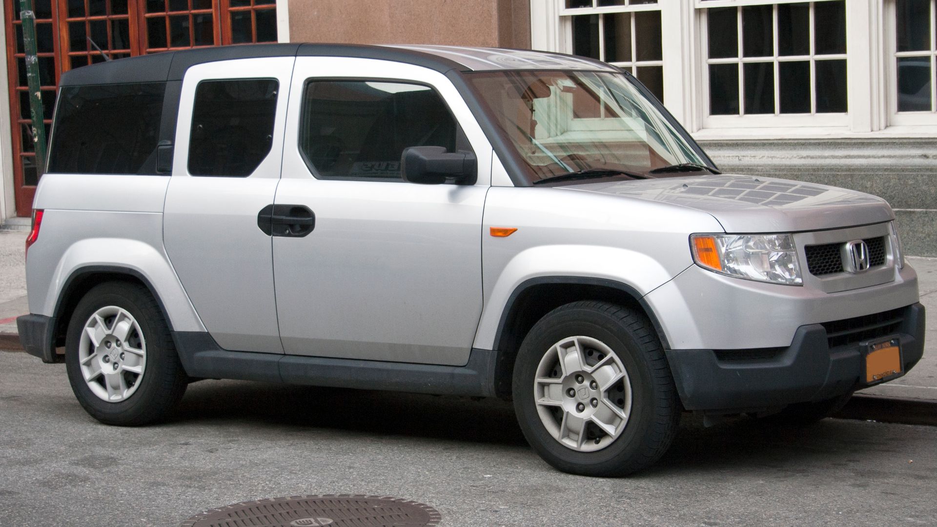 2011 Honda Element AWD, registered as a commercial vehicle