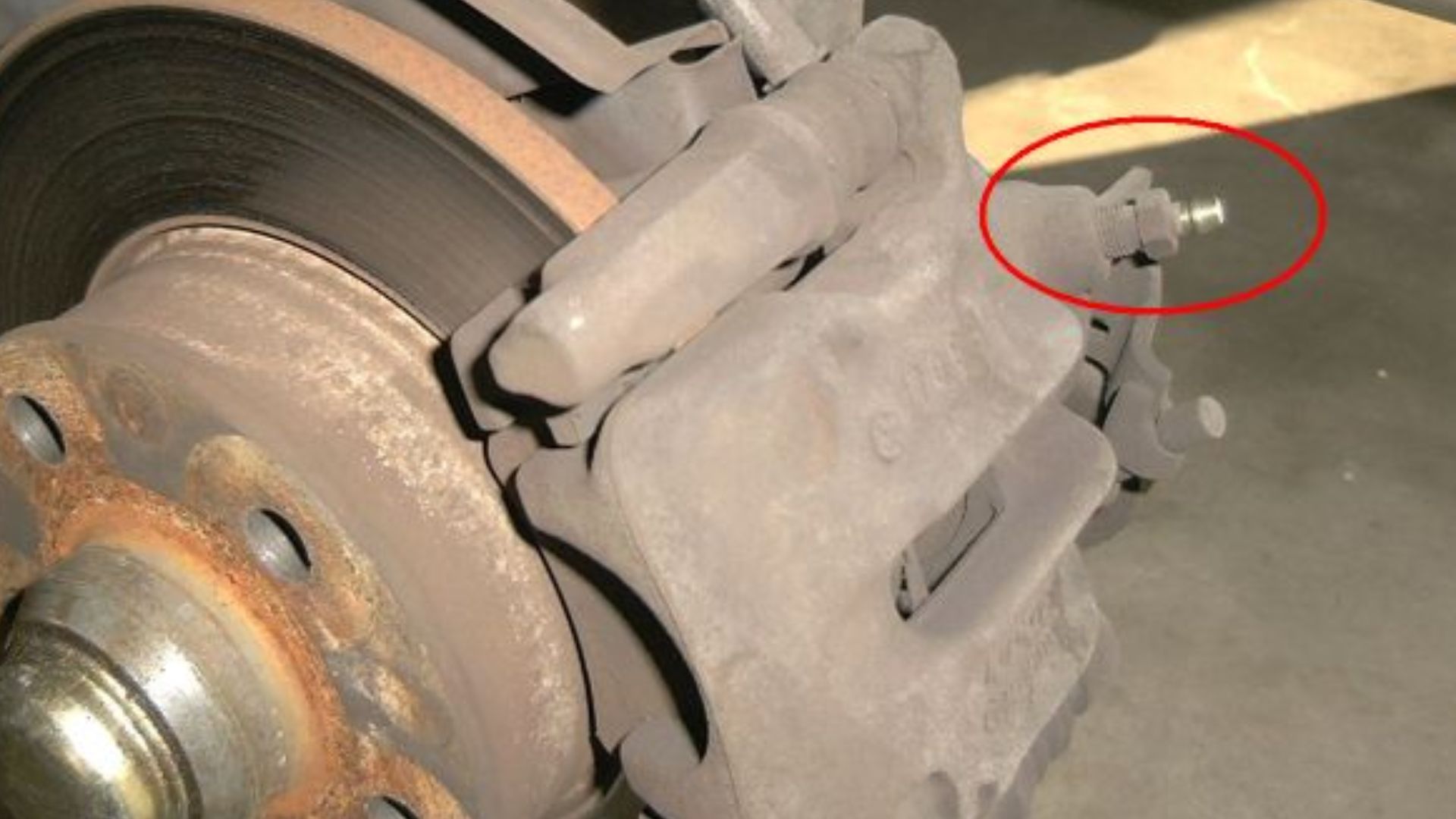 Disk Brake Bleeder Valve