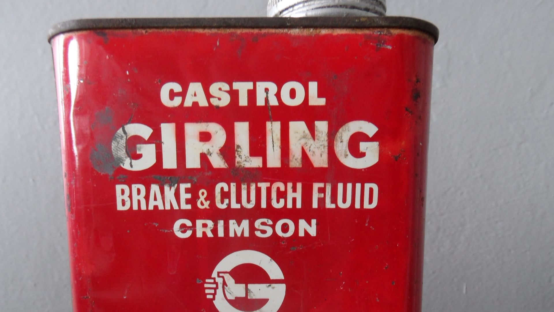 Płyn hamulcowy Castrol, lata 1970