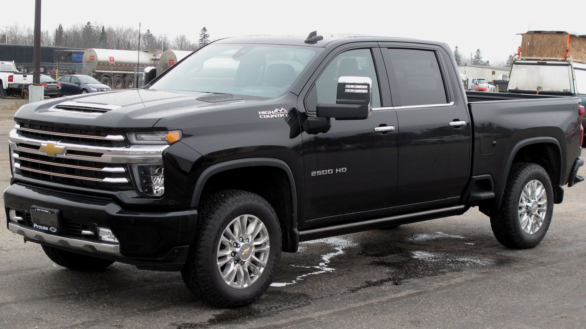 2022 Chevrolet Silverado 2500HD High Country photographed in Sault Ste. Marie, Ontario, Canada