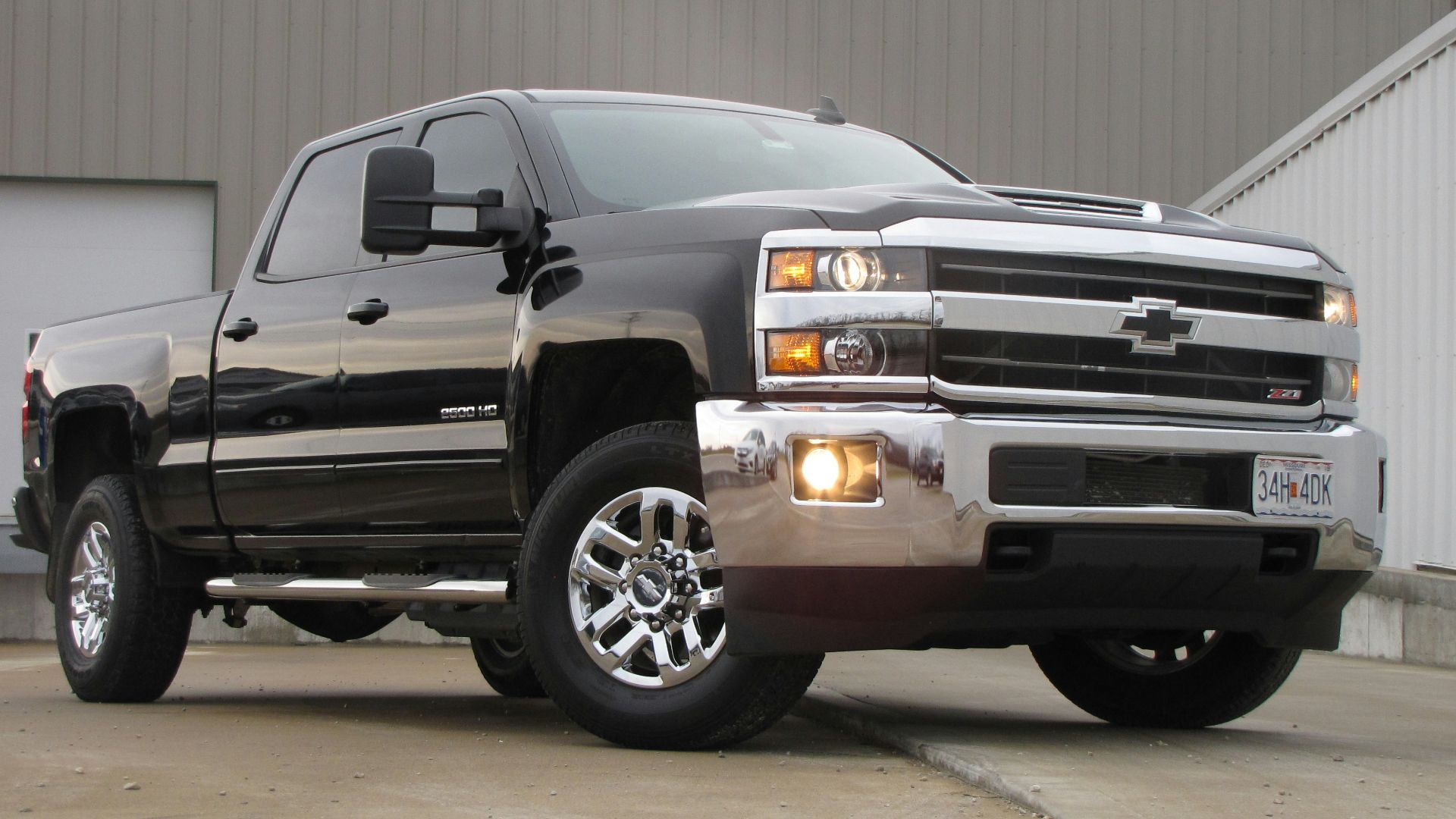 gray chevrolet crew cab pickup truck