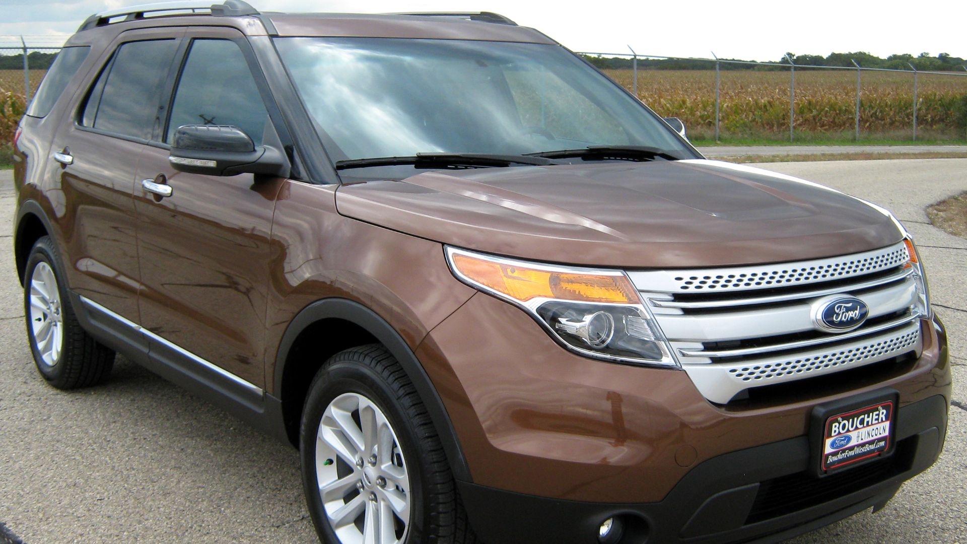 2012 Ford Explorer photographed in USA.