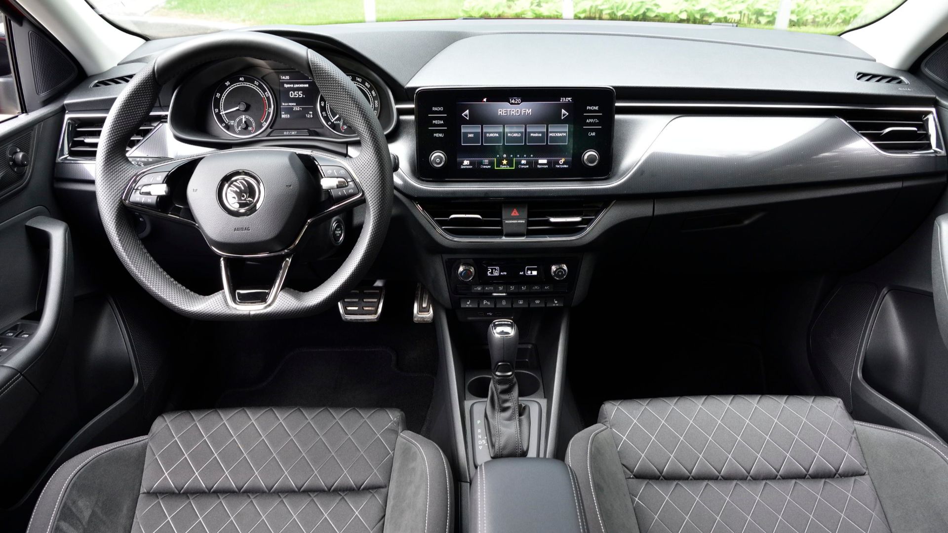 Skoda Rapid interior 2021