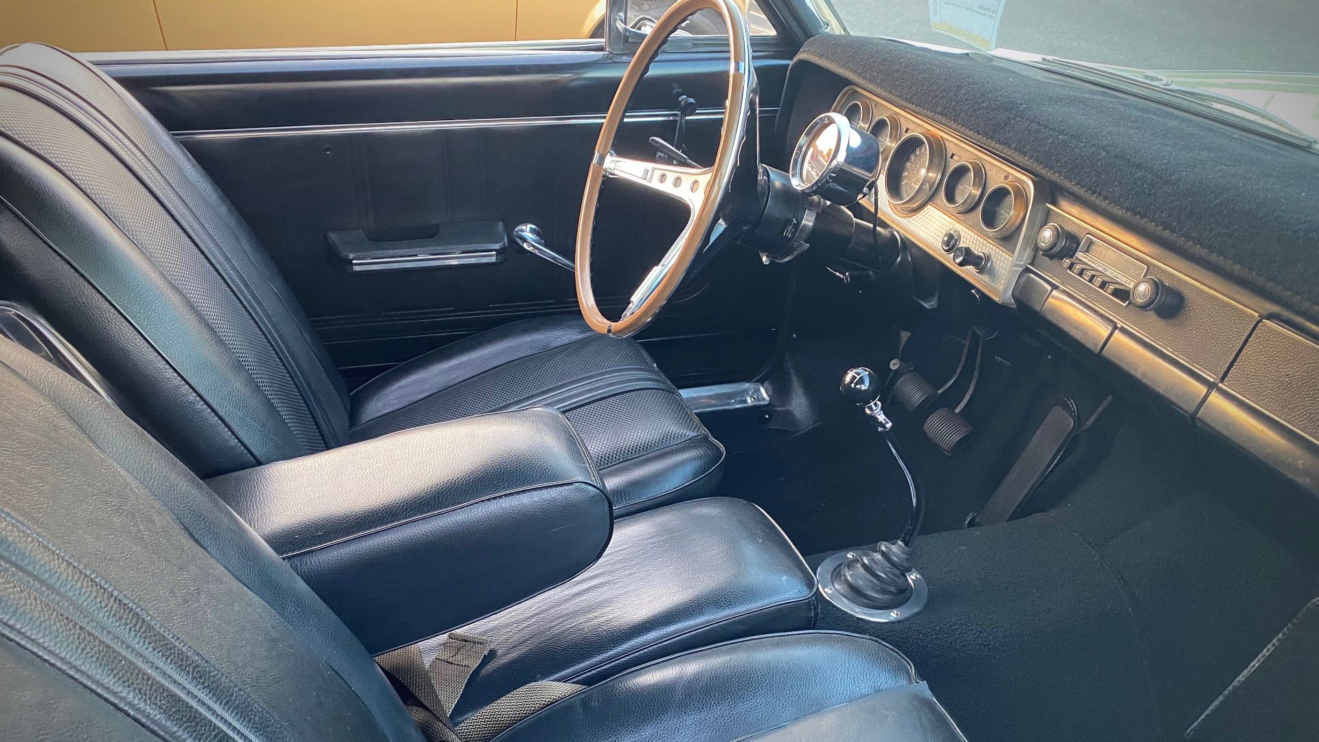 1967 Rambler American Rogue convertible built by American Motors Corporation (AMC). The Rogue was the top-of-the-line trim model in the compact-size Rambler American series, and 1967 was the final production year for the convertible body style in the Amer