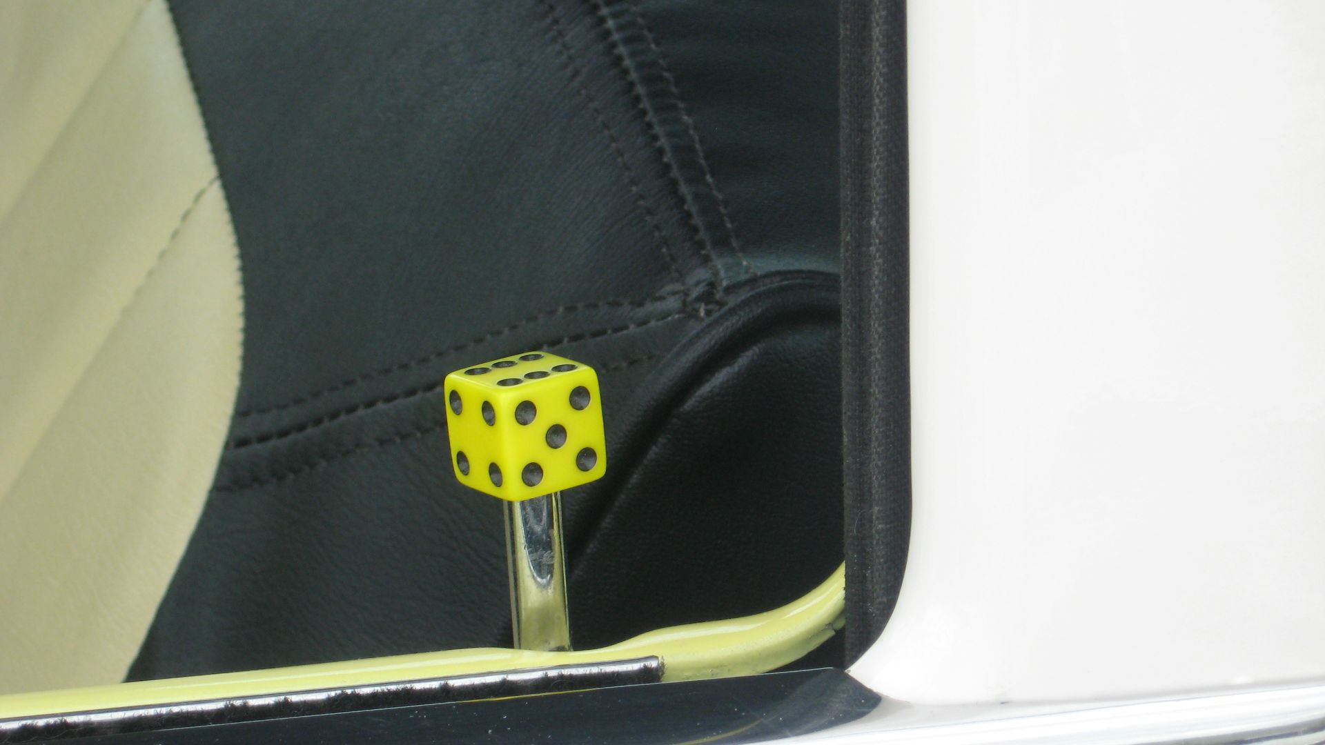 Custom door lock knob, shot at local car show/swap meet