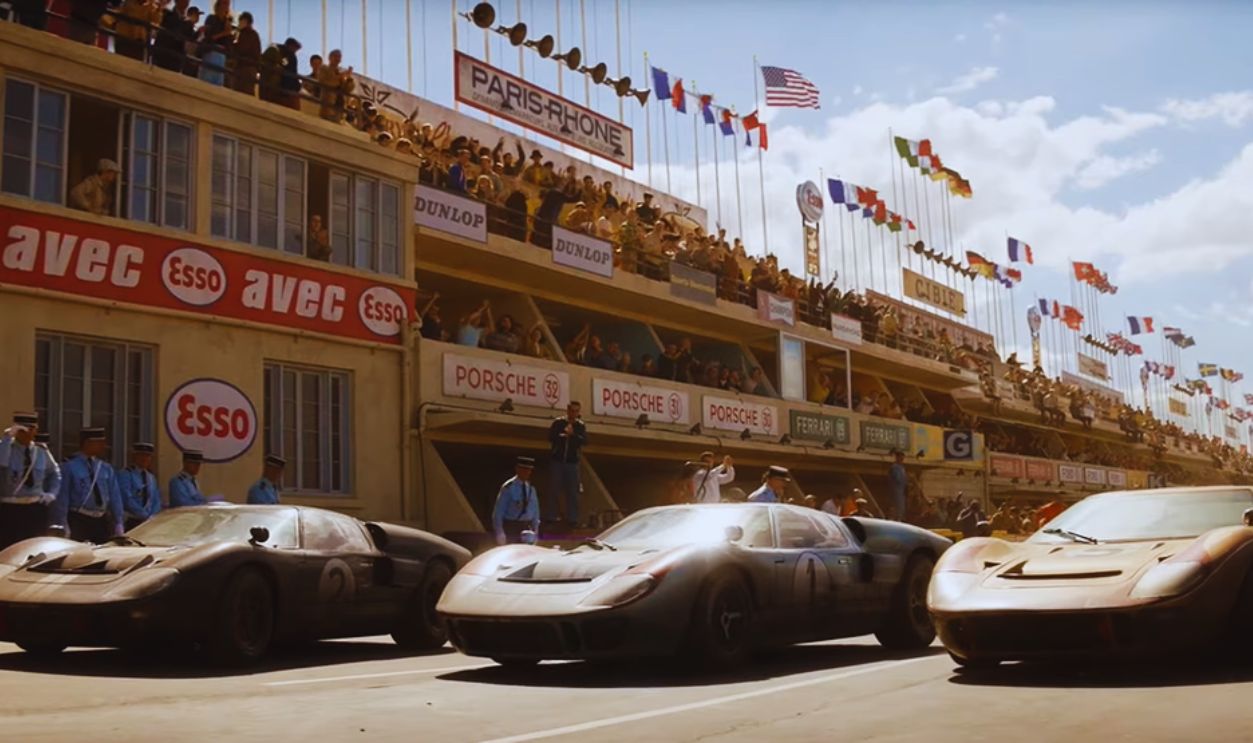Screenshot from Ford v Ferrari (2019)