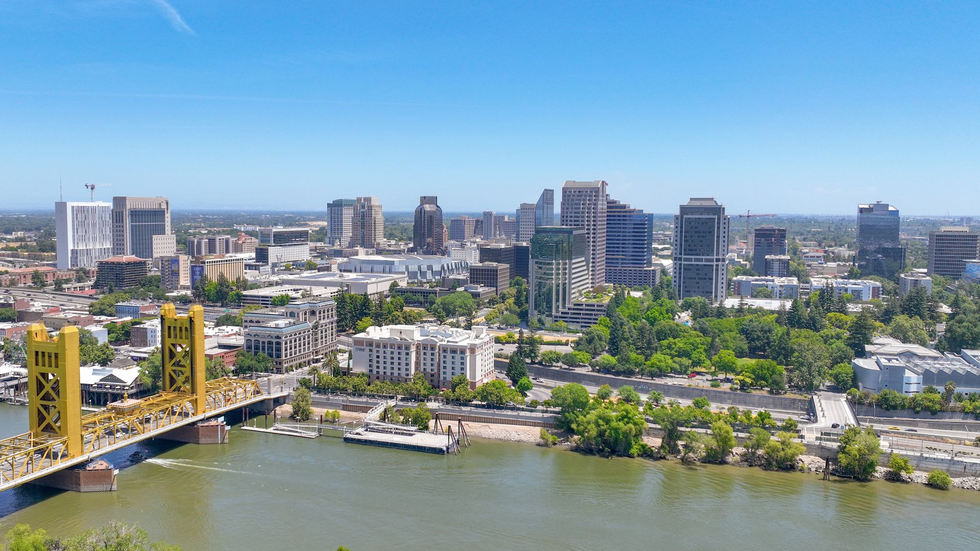 Sacramento, California skyline in 2023