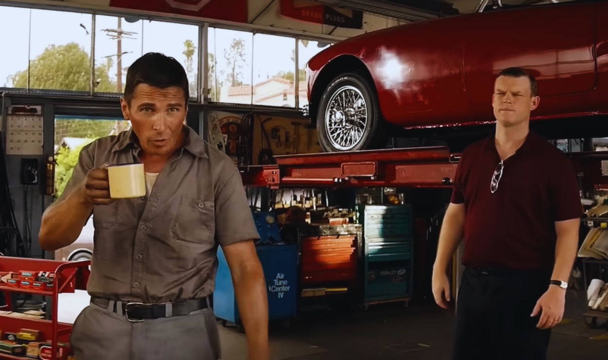 Screenshot from Ford v Ferrari (2019)