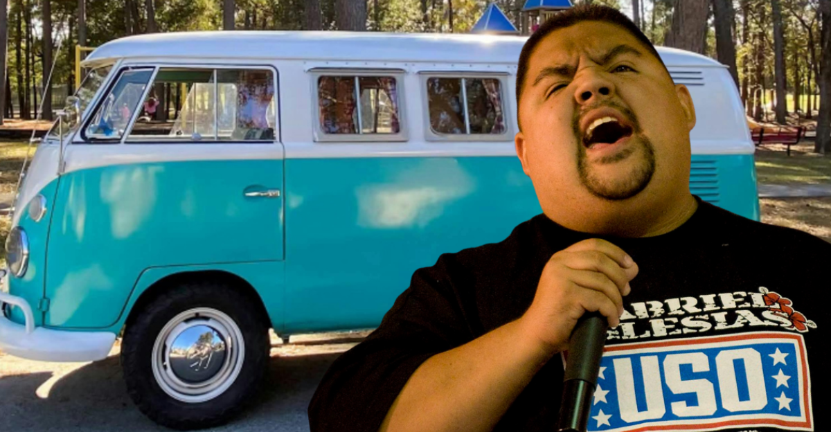 Gabriel Iglesias, comedian with USO Tour 