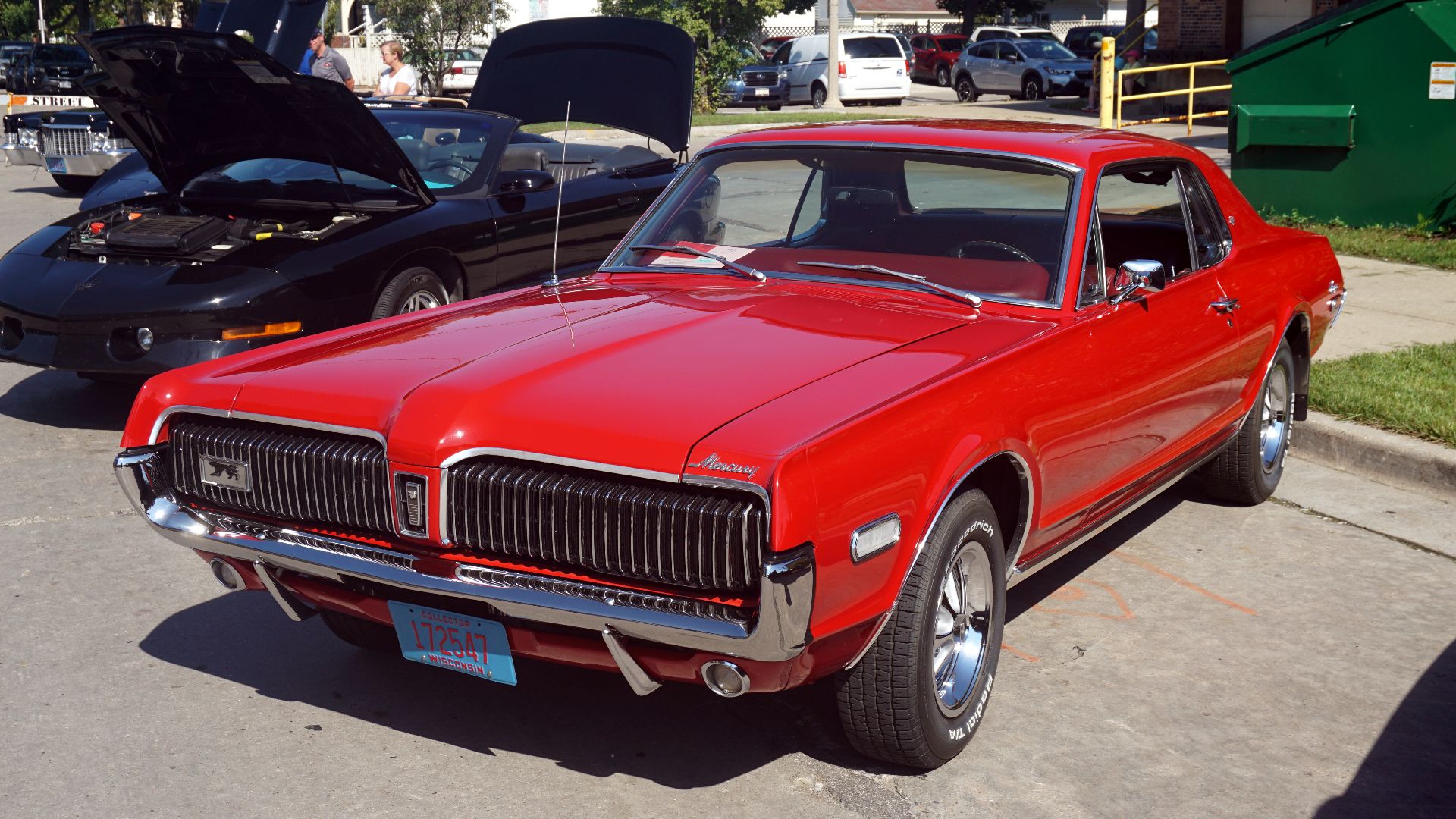 A 1968 Mercury Cougar on display at the 2023 Downtown West Allis Classic Car Show in West Allis, Wisconsin (United States).