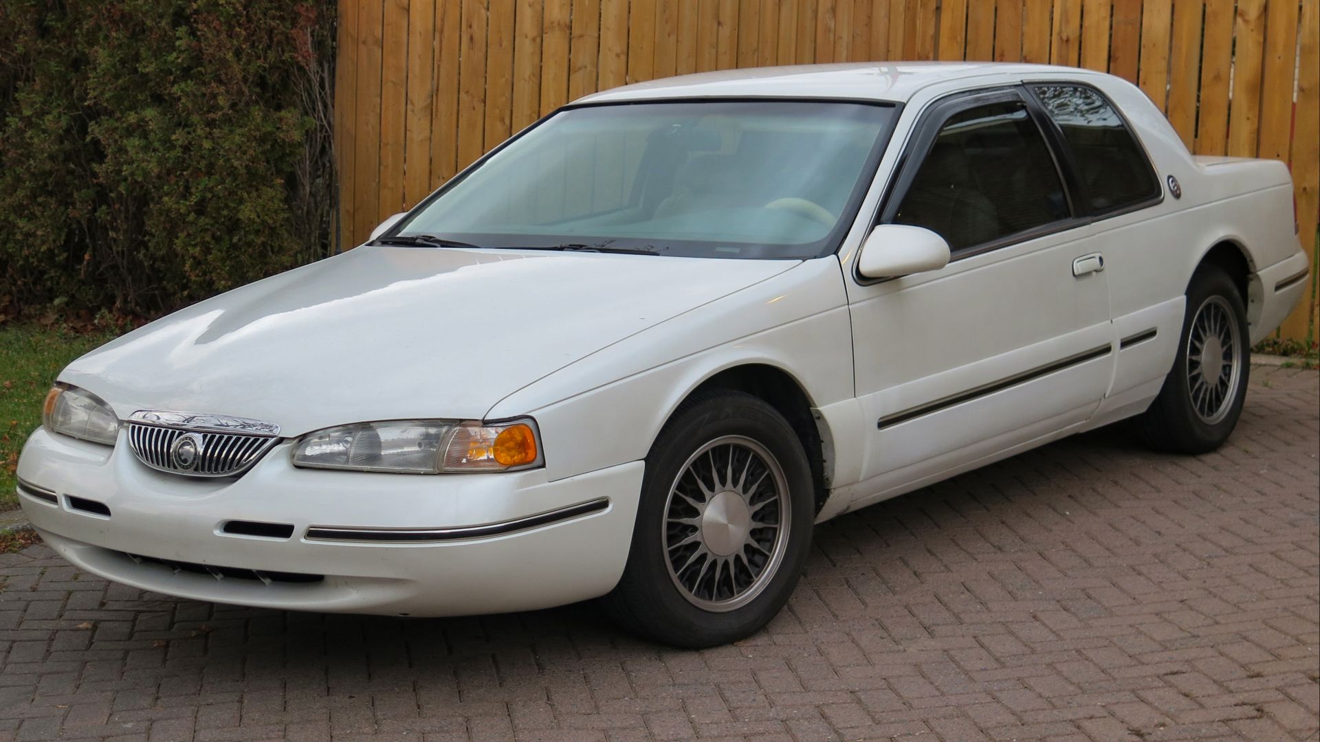 1997 Mercury Cougar XR7 photographed in Sault Ste. Marie, Ontario, Canada.