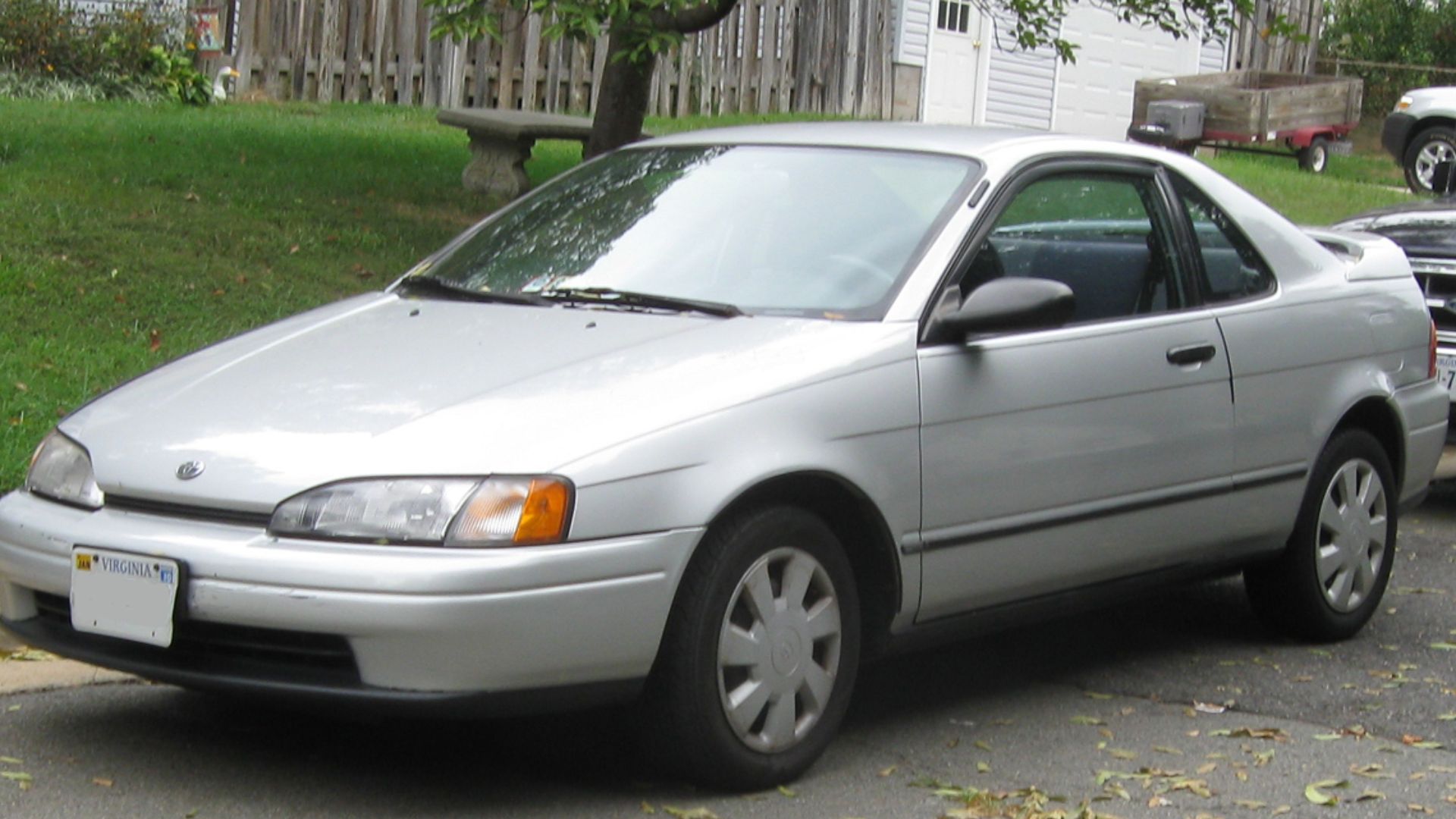 1991-1995 Toyota Paseo photographed in Fairfax, Virginia, USA.