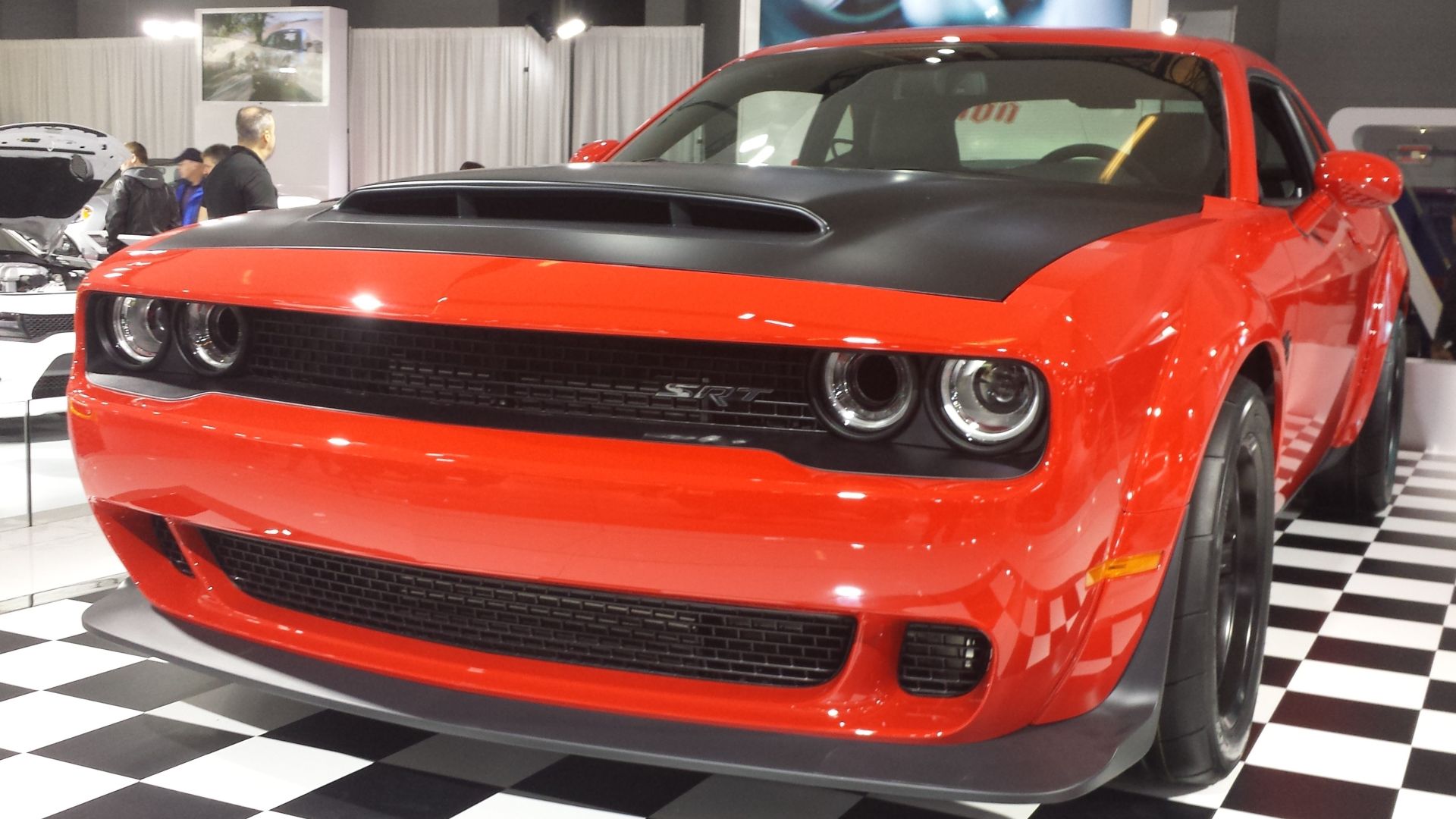 2018 Dodge Demon 
photographed in Montréal ,  Québec , Canada at the 2018 Montréal International Auto Show.