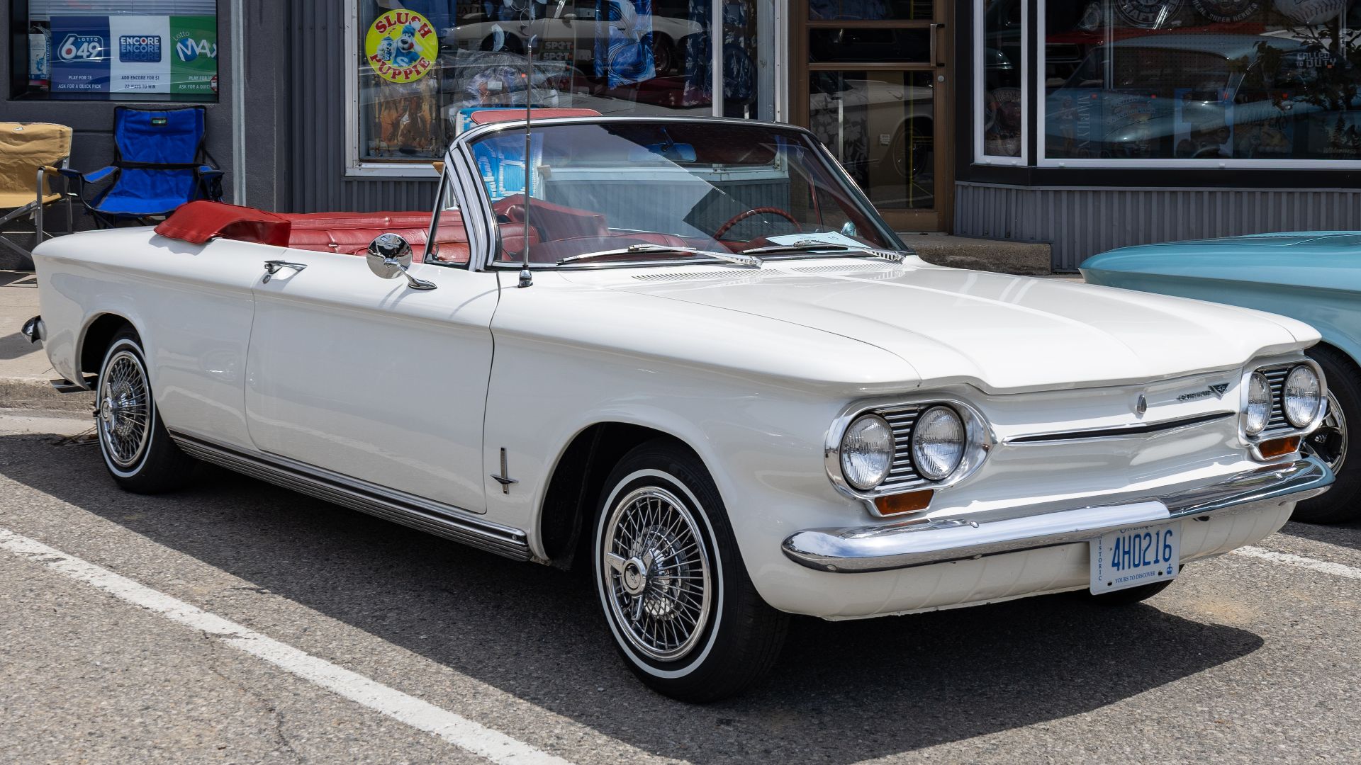 1963 Chevrolet Corvair Monza 900, Blenheim Classics Auto Show, Blenheim, Ontario, 2025-06-21 01