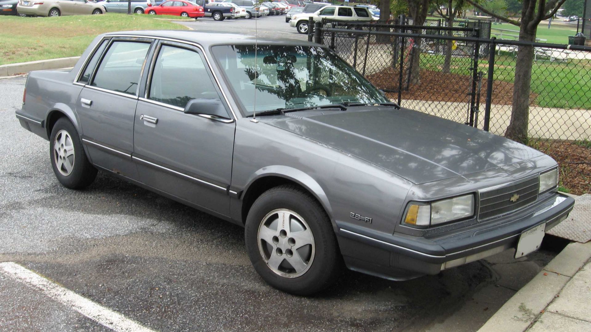 1987-1989 Chevrolet Celebrity photographed in USA.