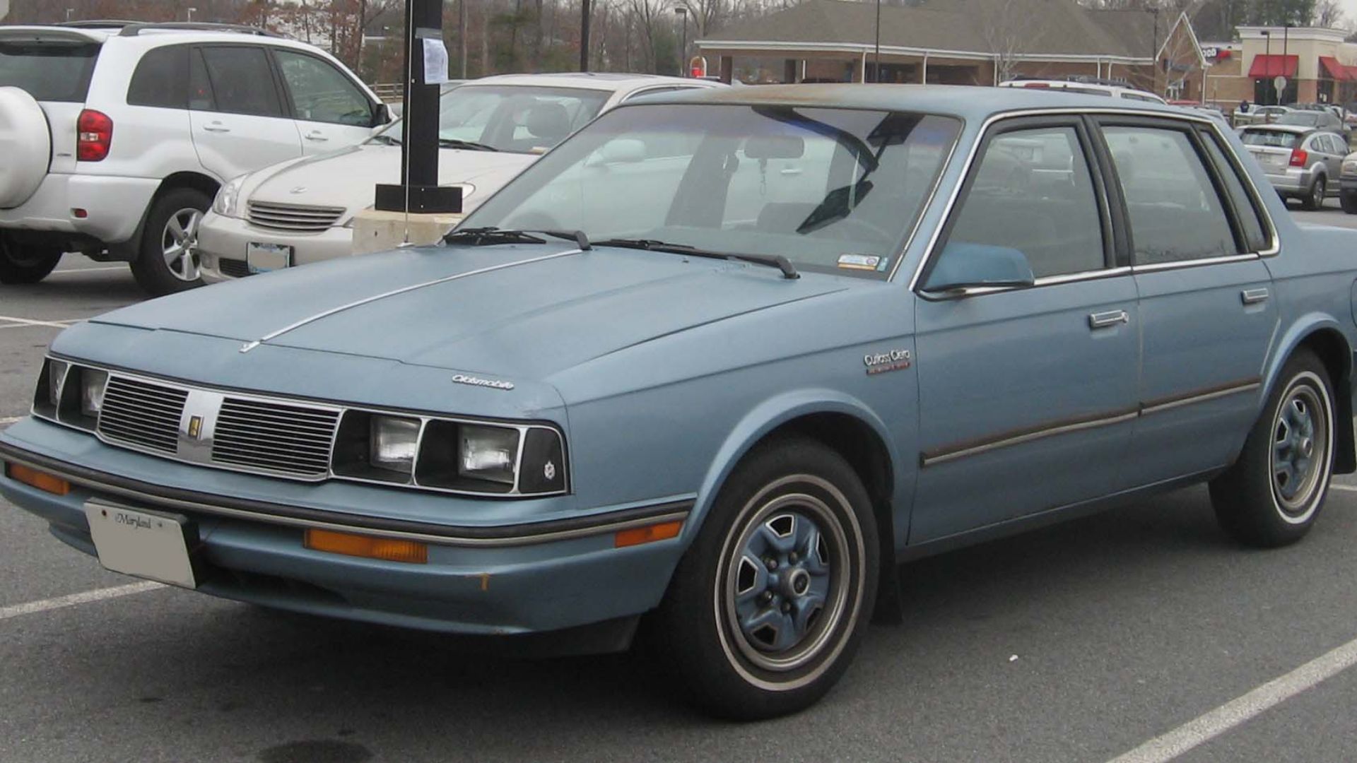 1985-1988 Oldsmobile Cutlass Ciera photographed in Waldorf, Maryland, USA.