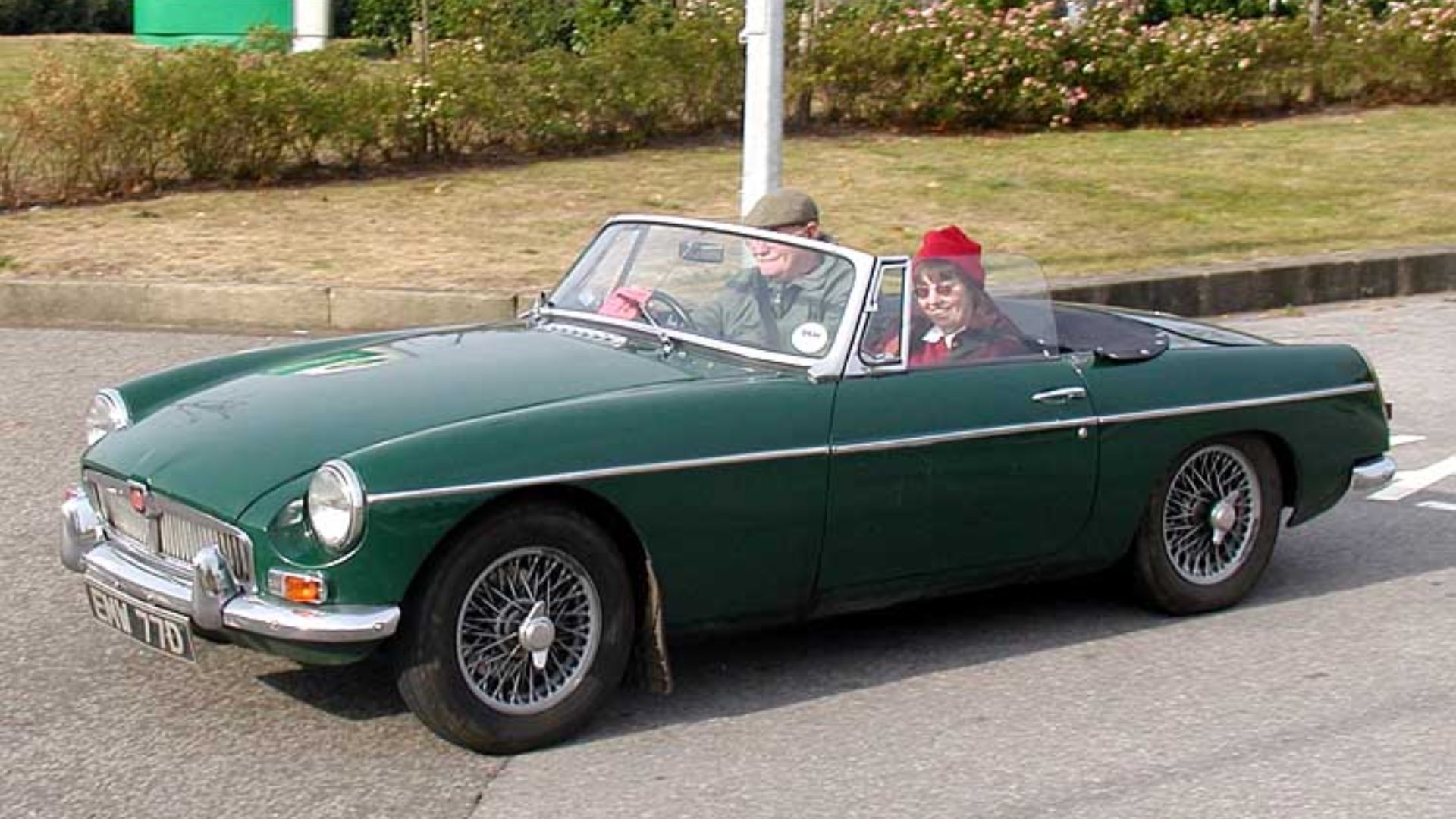 1966 MGB, at a Classics Rally, Bristol, England, in October 2003.

Picture taken by Adrian Pingstone and released to the public domain.