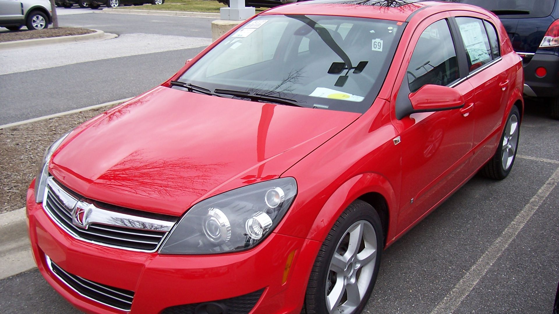 2008 Saturn Astra XE 5-door, photographed in the United States.