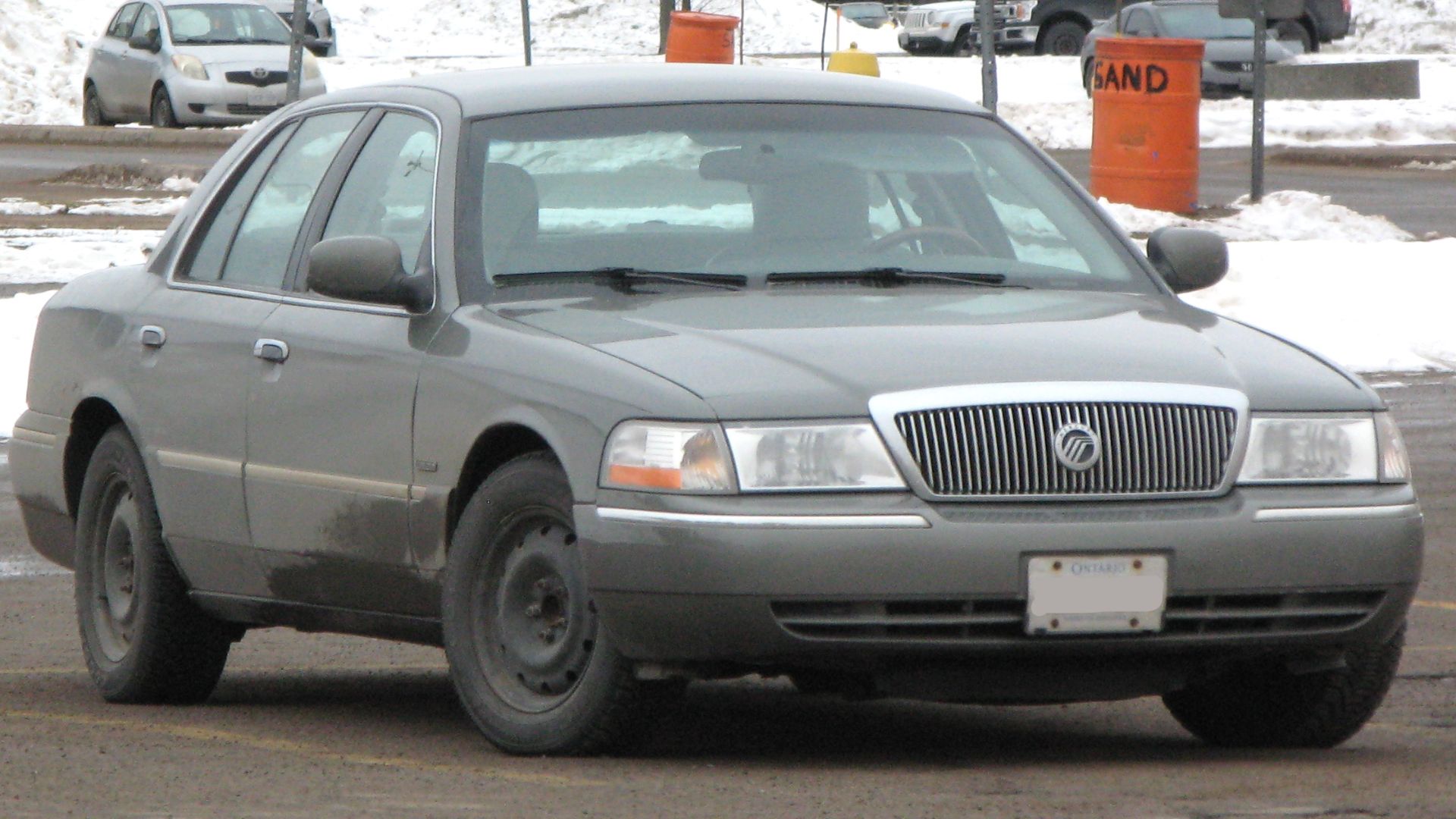 2003 Mercury Grand Marquis LS photographed in Sault Ste. Marie, Ontario, Canada
