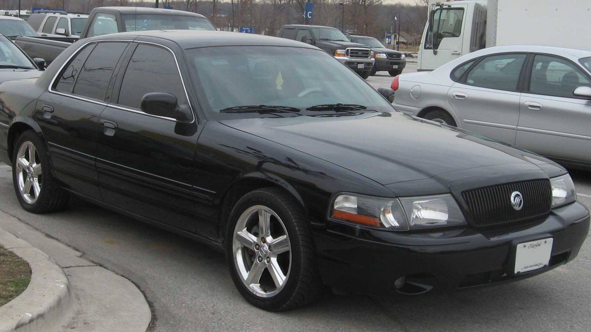 2003-2004 Mercury Marauder photographed in College Park, Maryland, USA.