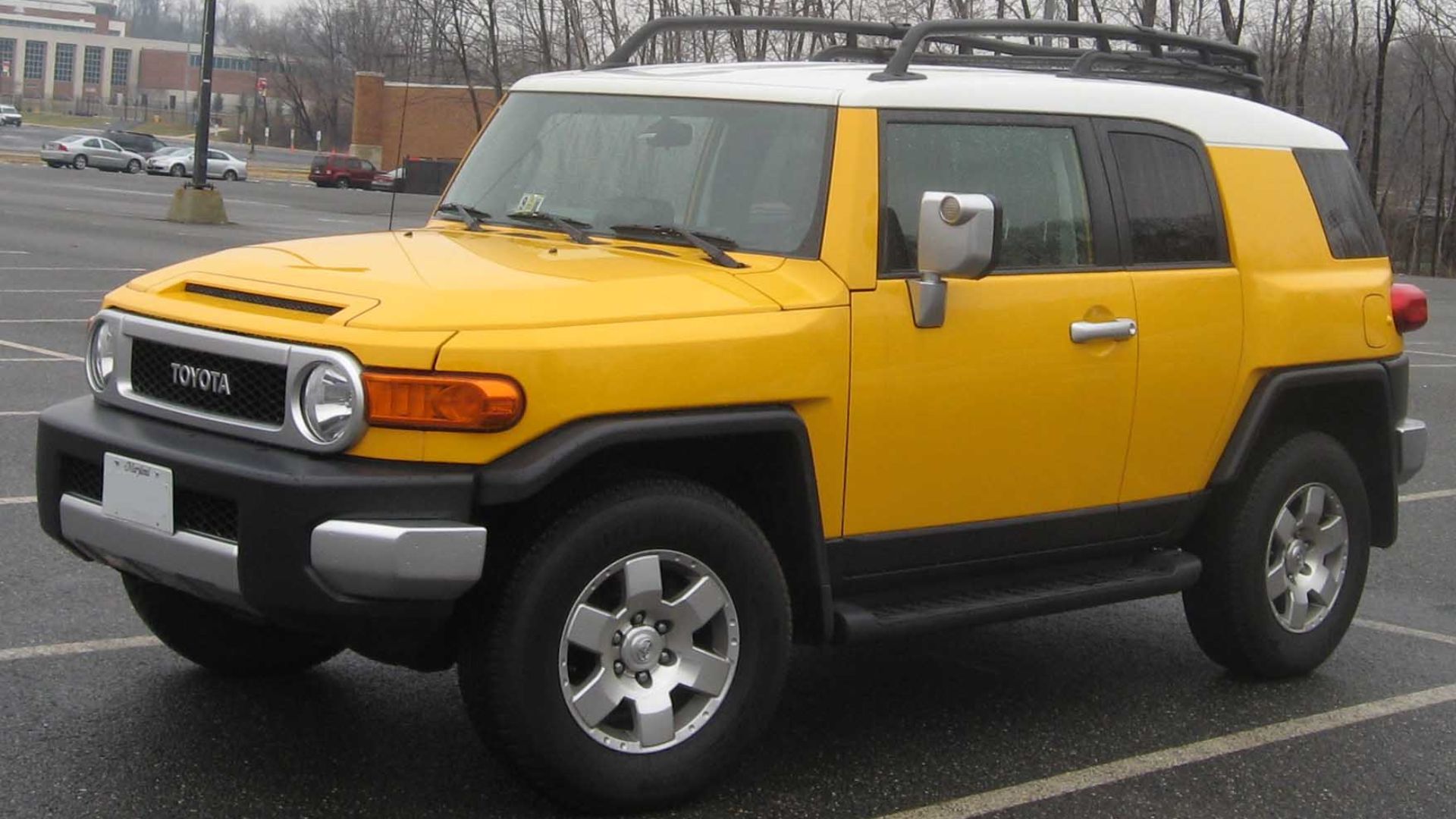 2007-2008 Toyota FJ Cruiser photographed in College Park, Maryland, USA.