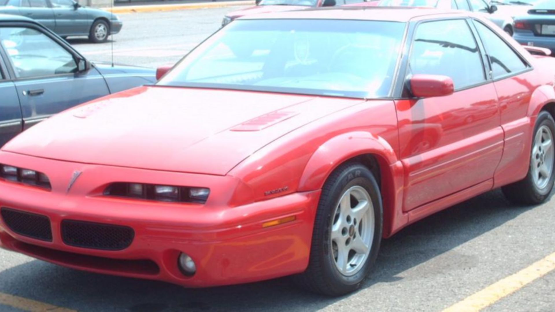 1994-1996 Pontiac Grand Prix photographed in Montreal, Quebec, Canada.