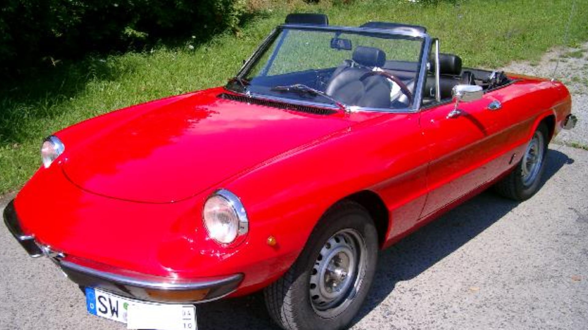 Alfa Romeo Spider Veloce 2000, Baujahr 1981.