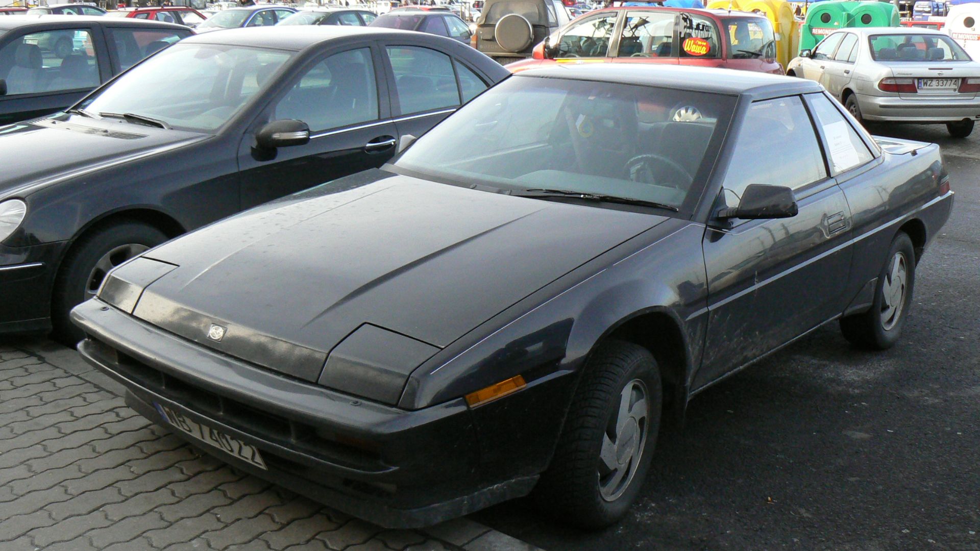 Black Subaru XT6.