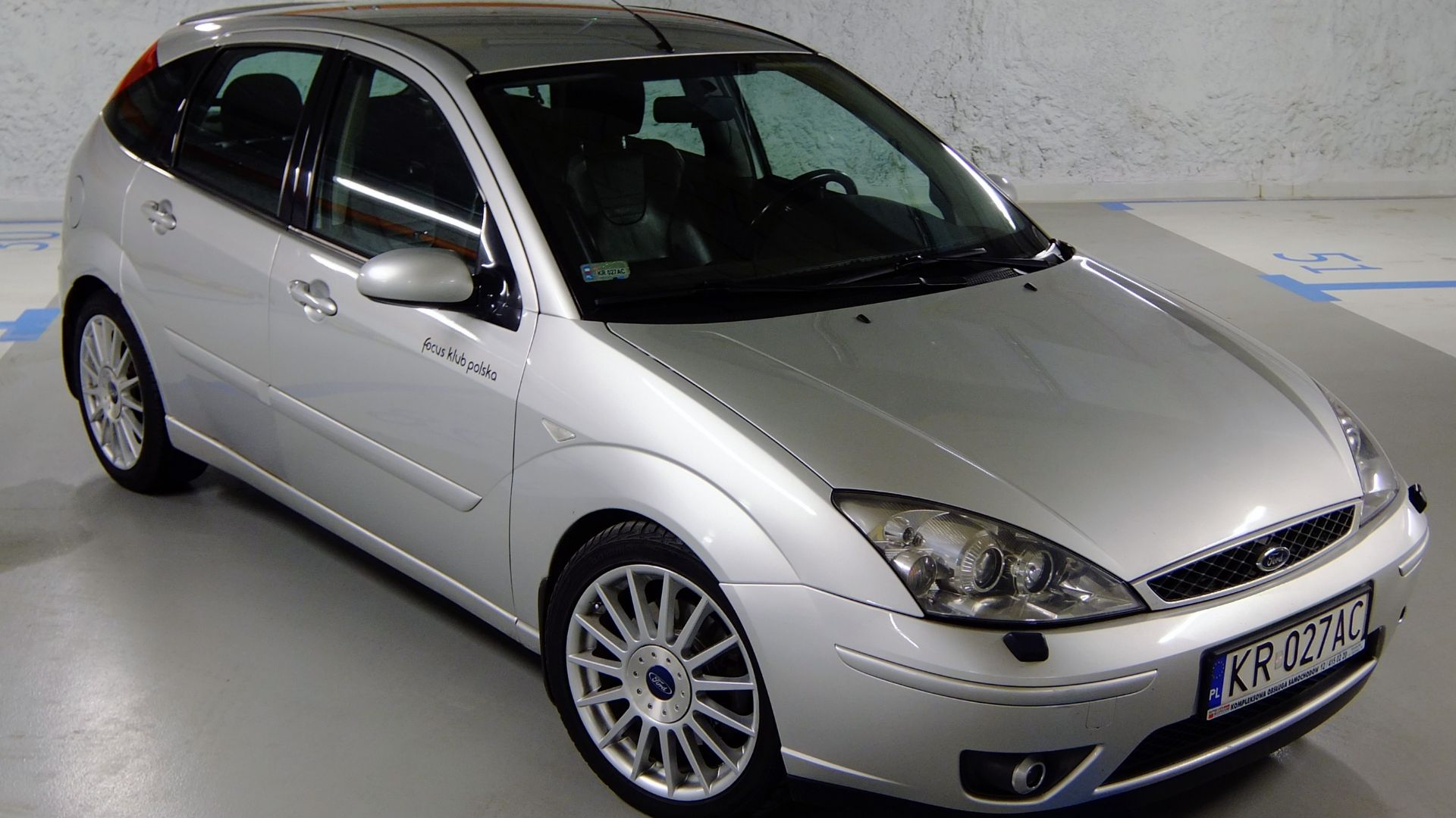 Ford Focus MK1 ST170 Moondust Silver