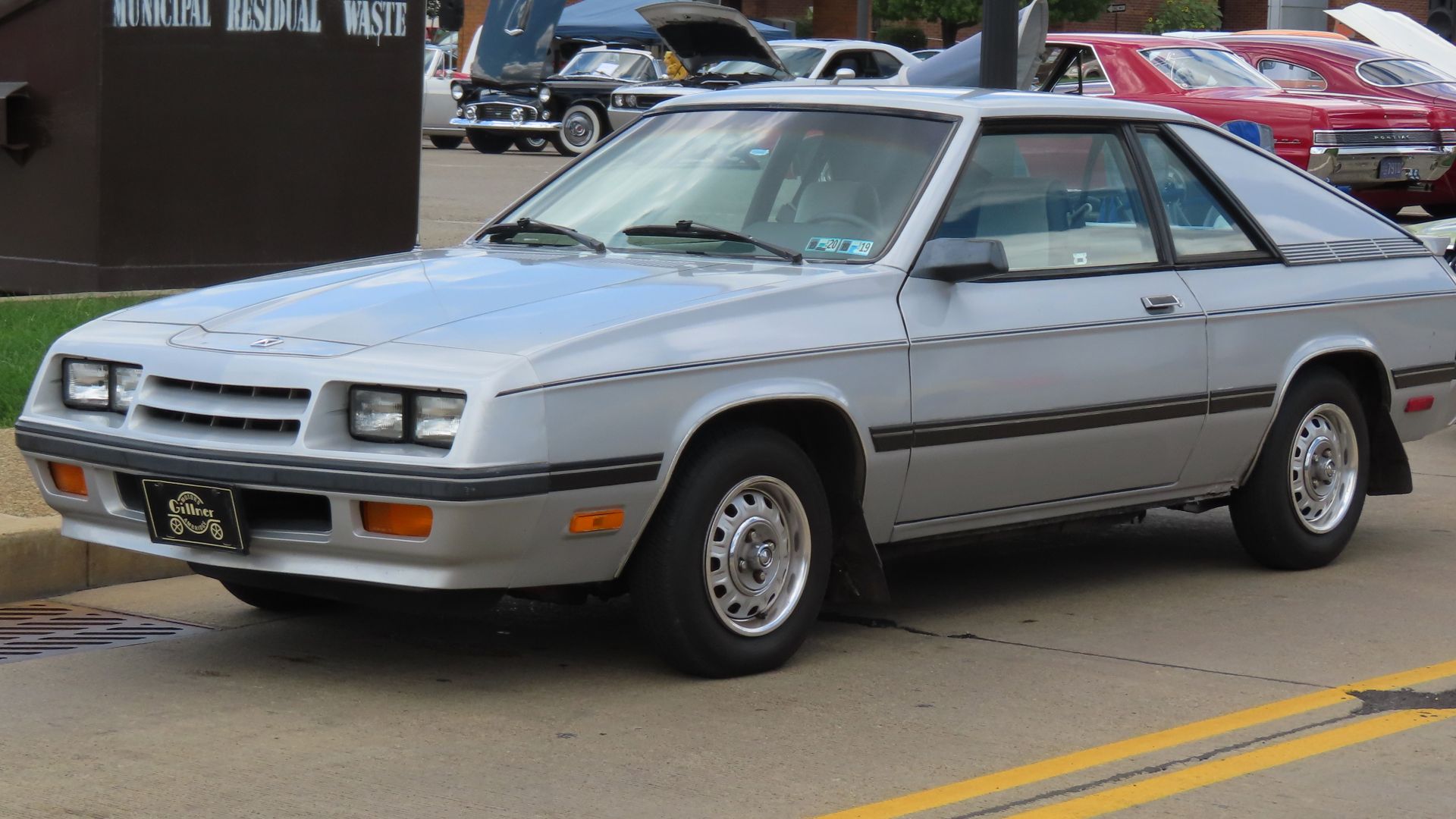 1987 Dodge Charger photographed at the August 27, 2023