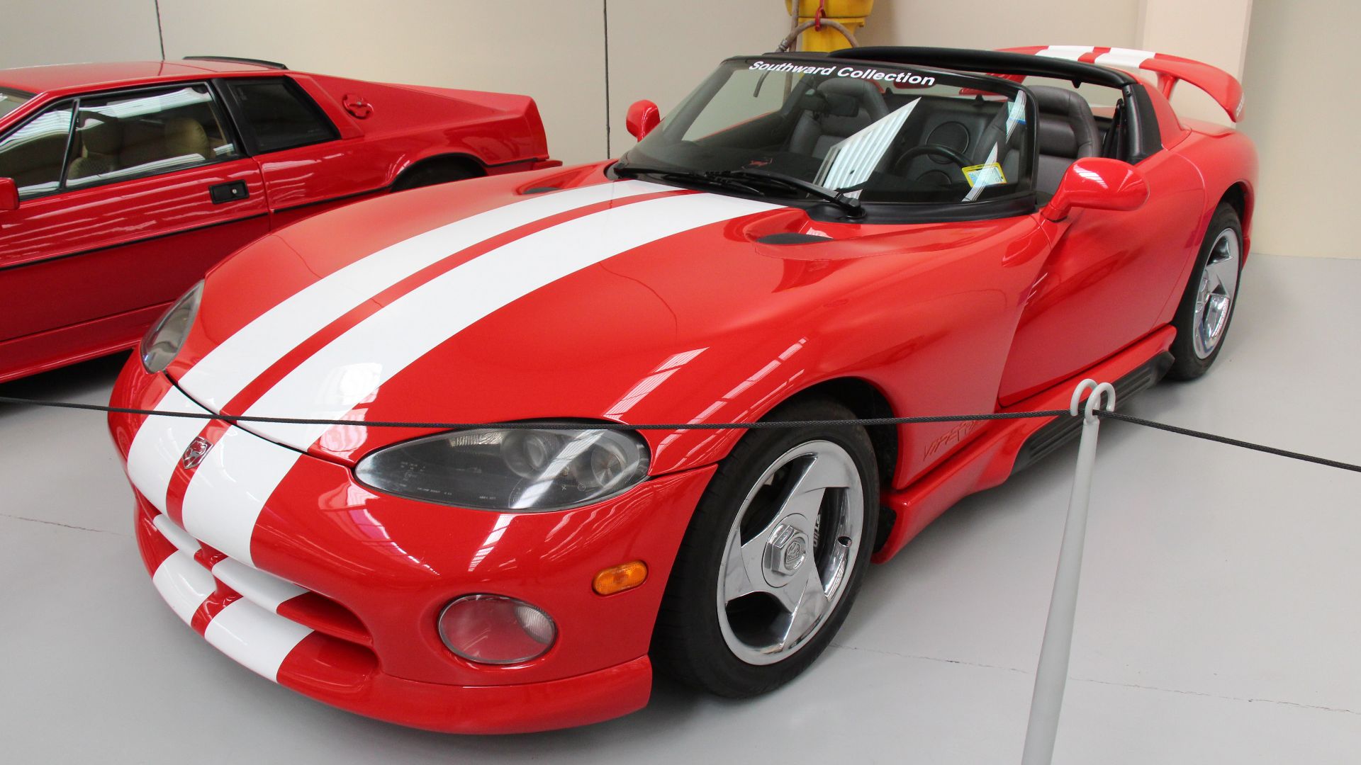 The 1992-2017 Dodge Viper was conceived as a futuristic take on the classic American muscle sports car, notably the Viper took many styling cues from the Shelby Cobra Daytona. Carroll Shelby, who was involved with the design, piloted a pre production car 