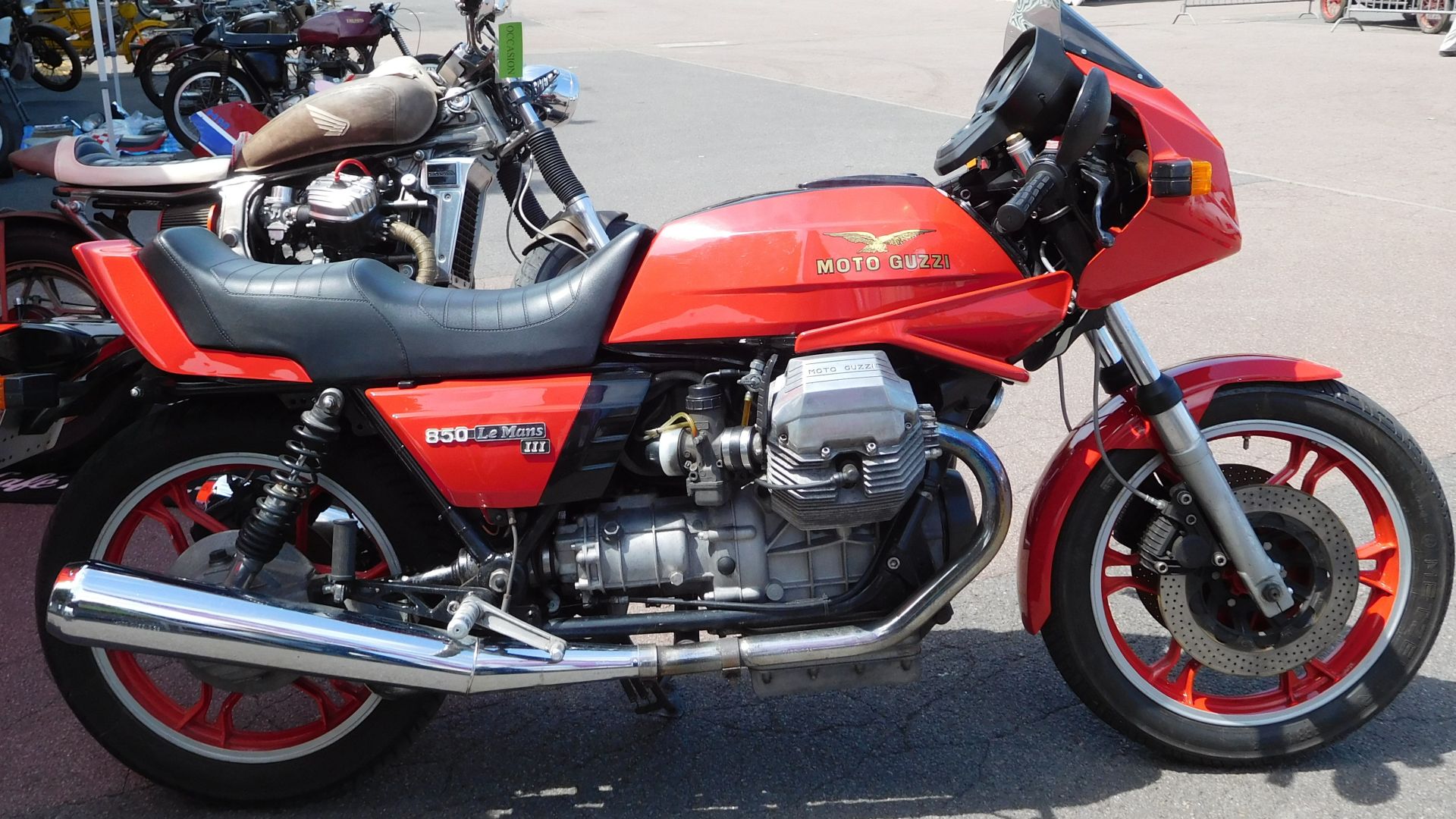 Moto Guzzi 850 Le Mans III, Briare, Loiret, France.