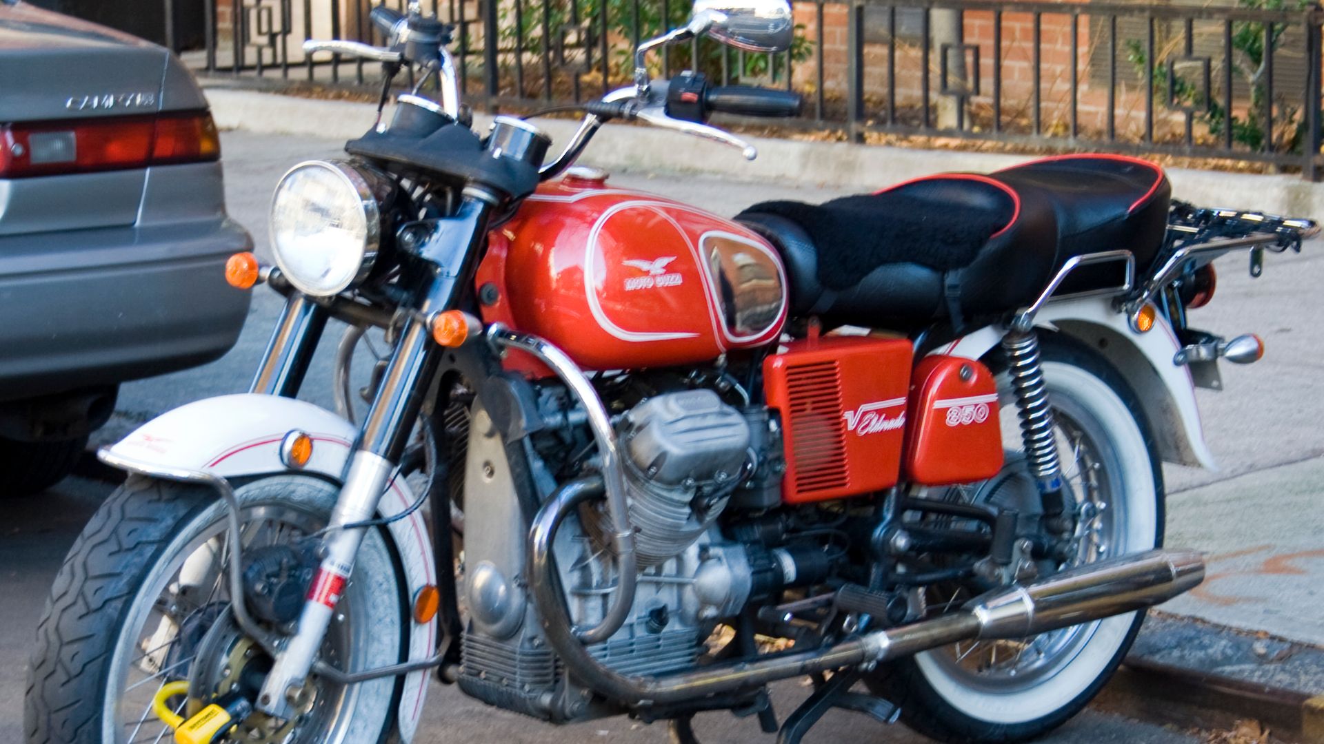 Seventies' Moto Guzzi Eldorado 850.