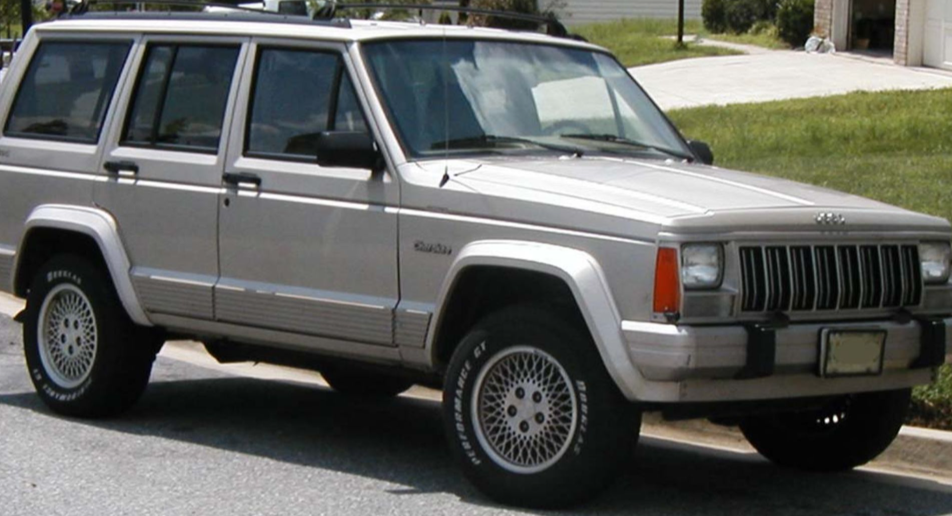 1984-1996 Jeep Cherokee XJ photographed in USA.