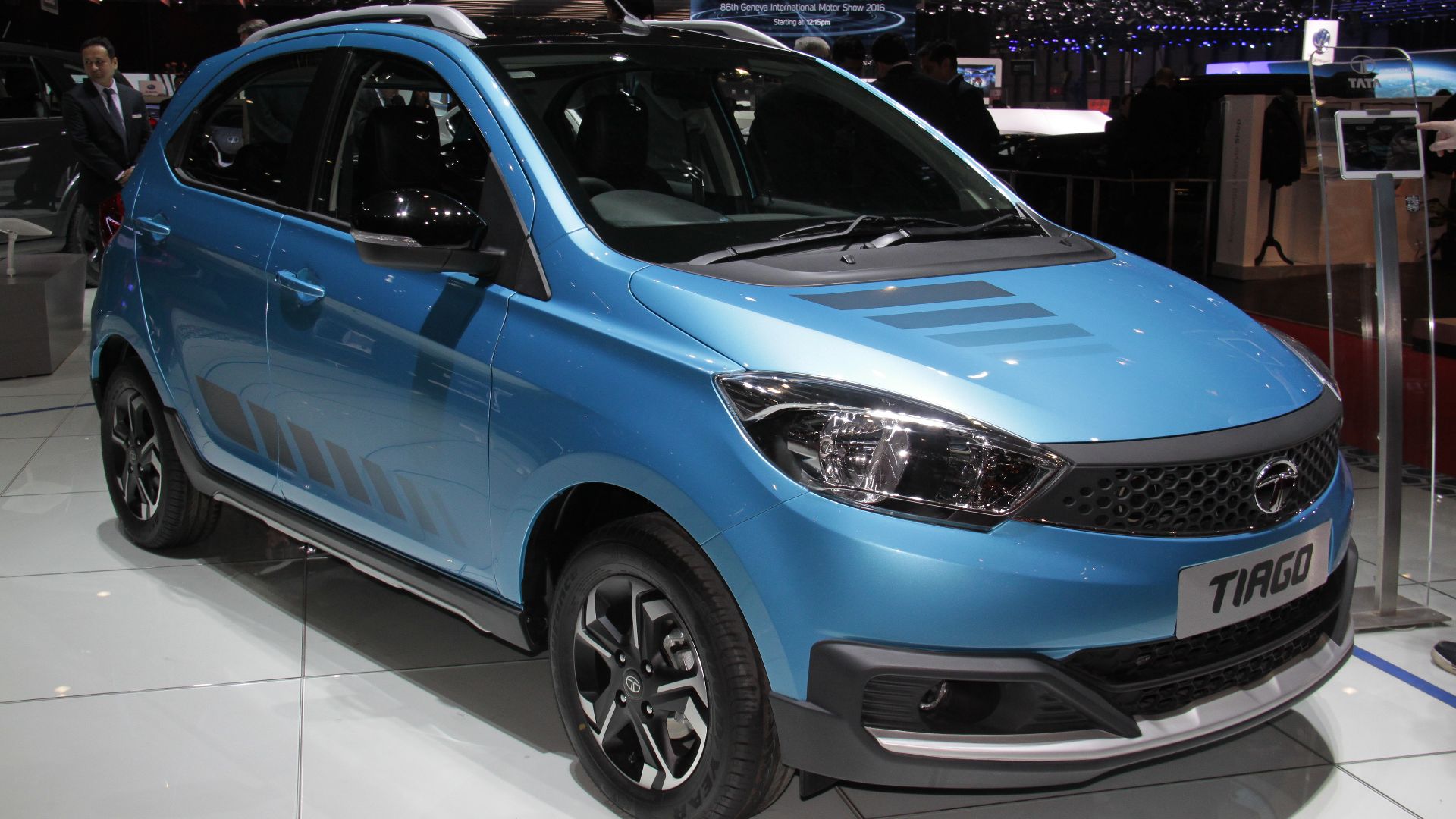 Tata Tiago at the 2016 Geneva Motor Show