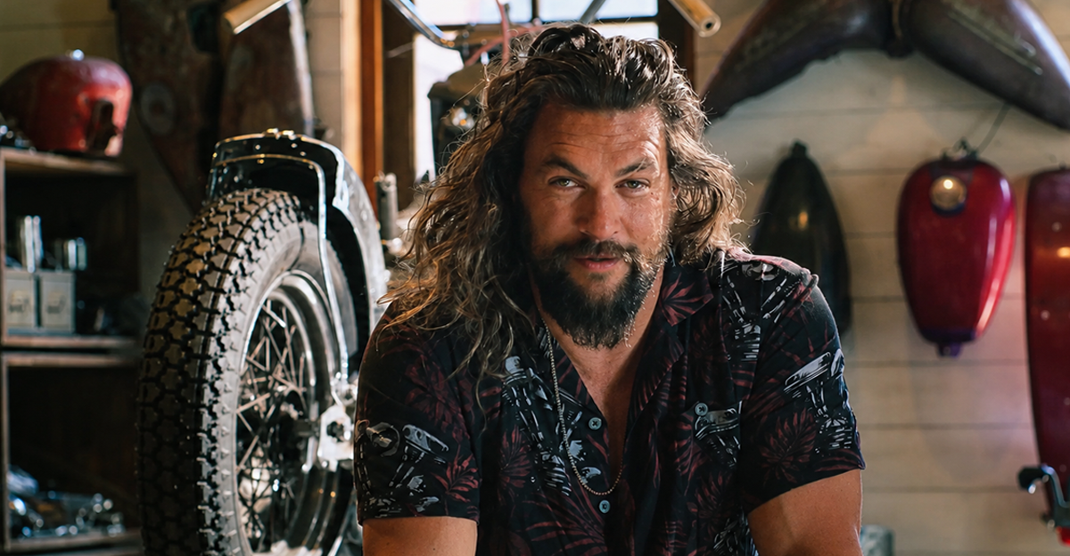 Screenshot of host Jason Momoa in On the Roam (2024-2026)