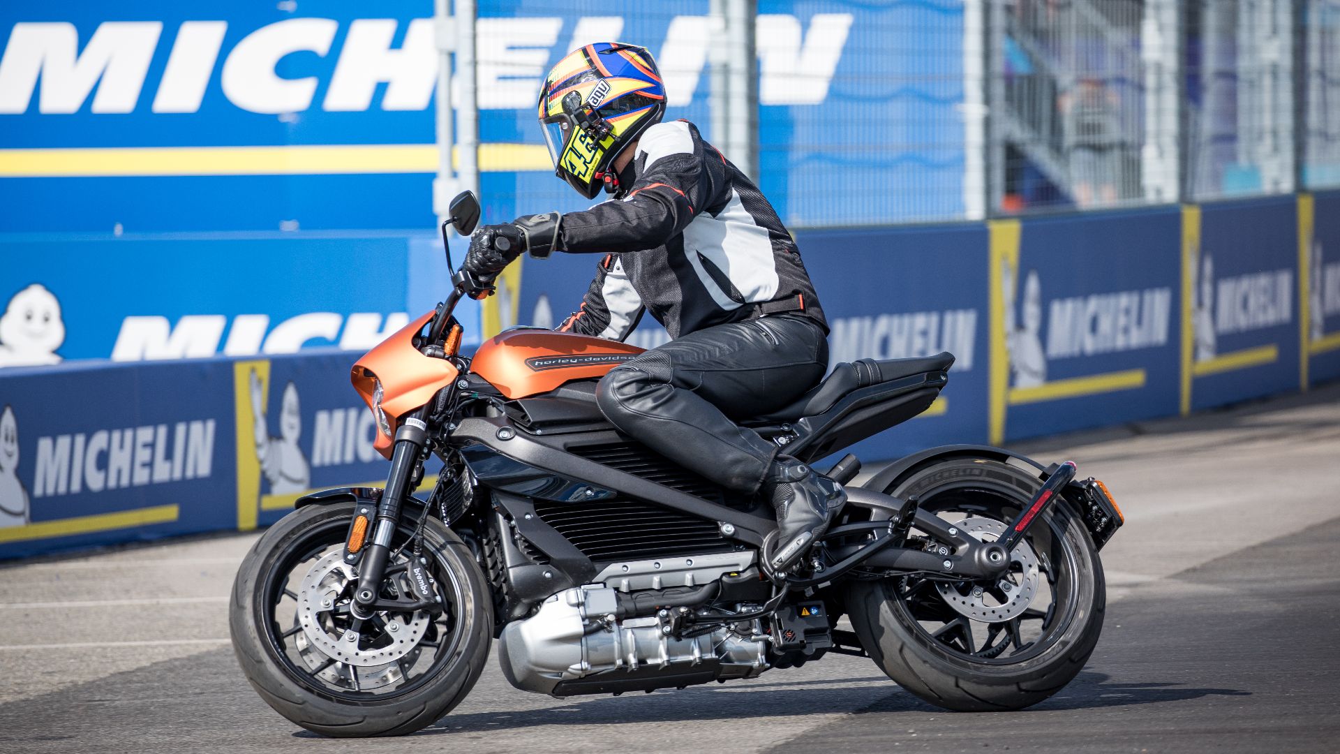 LiveWire on FormulaE race track, New York, 2019