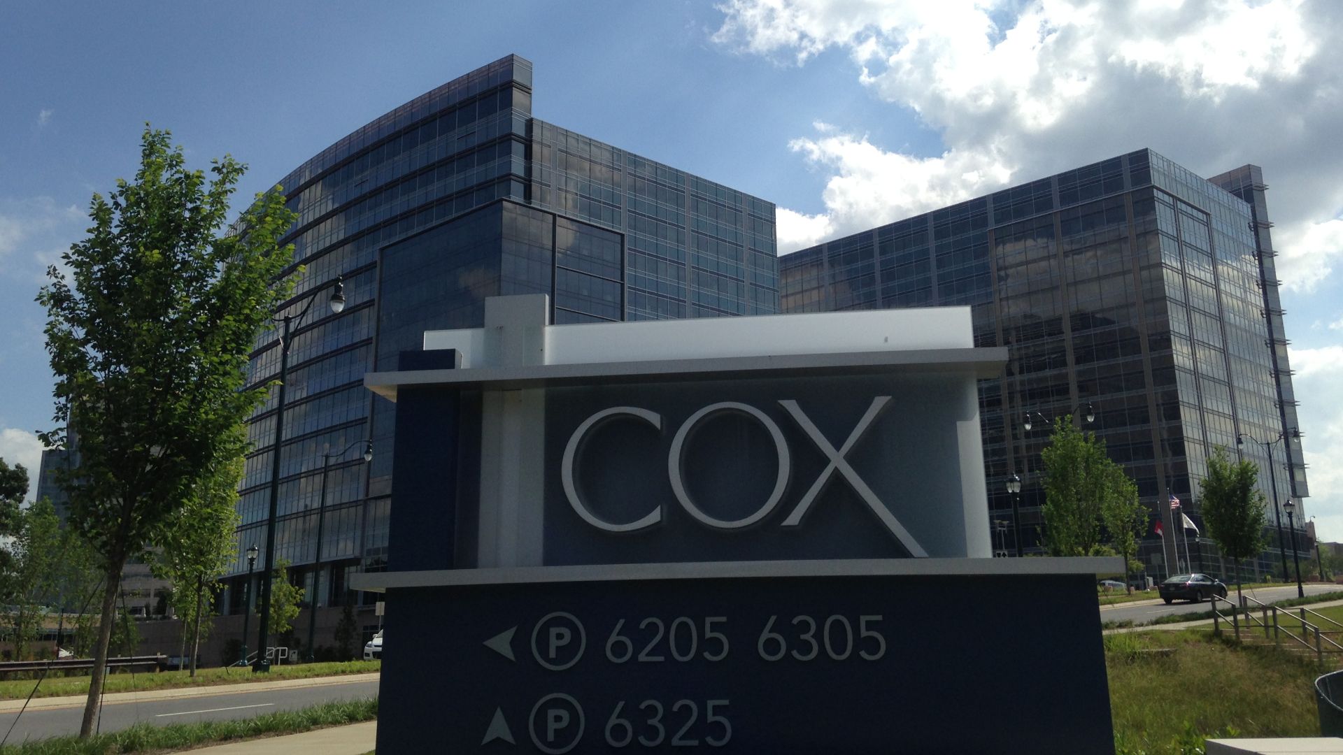 Cox Enterprises Headquarters park in Atlanta, Georgia.