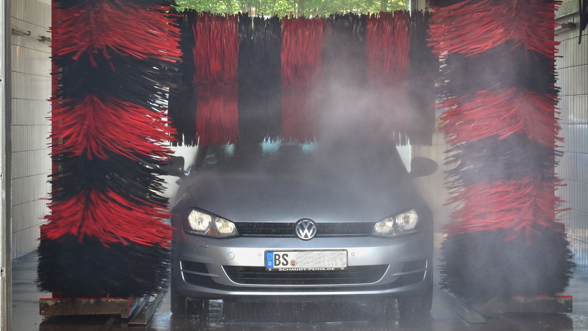 A carwash in Brunswick, Germany