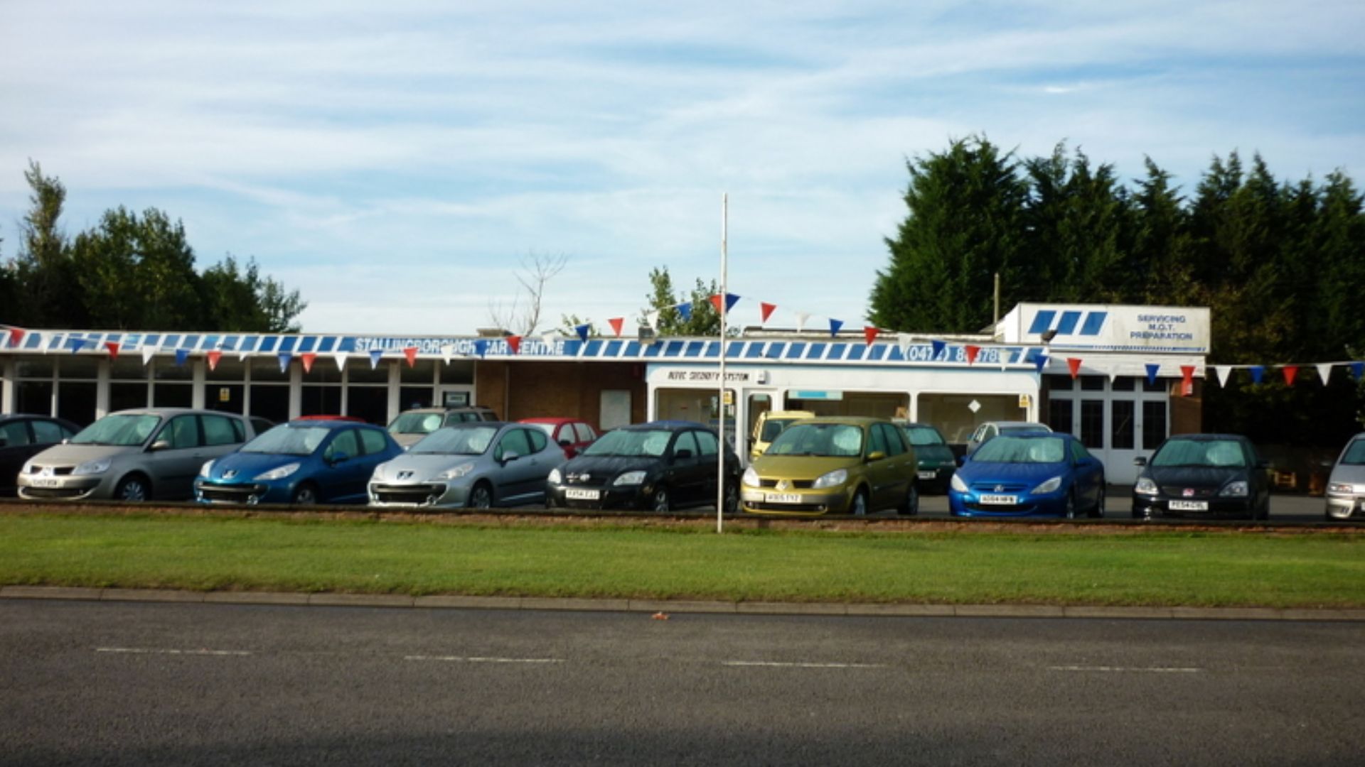 Car sales showroom