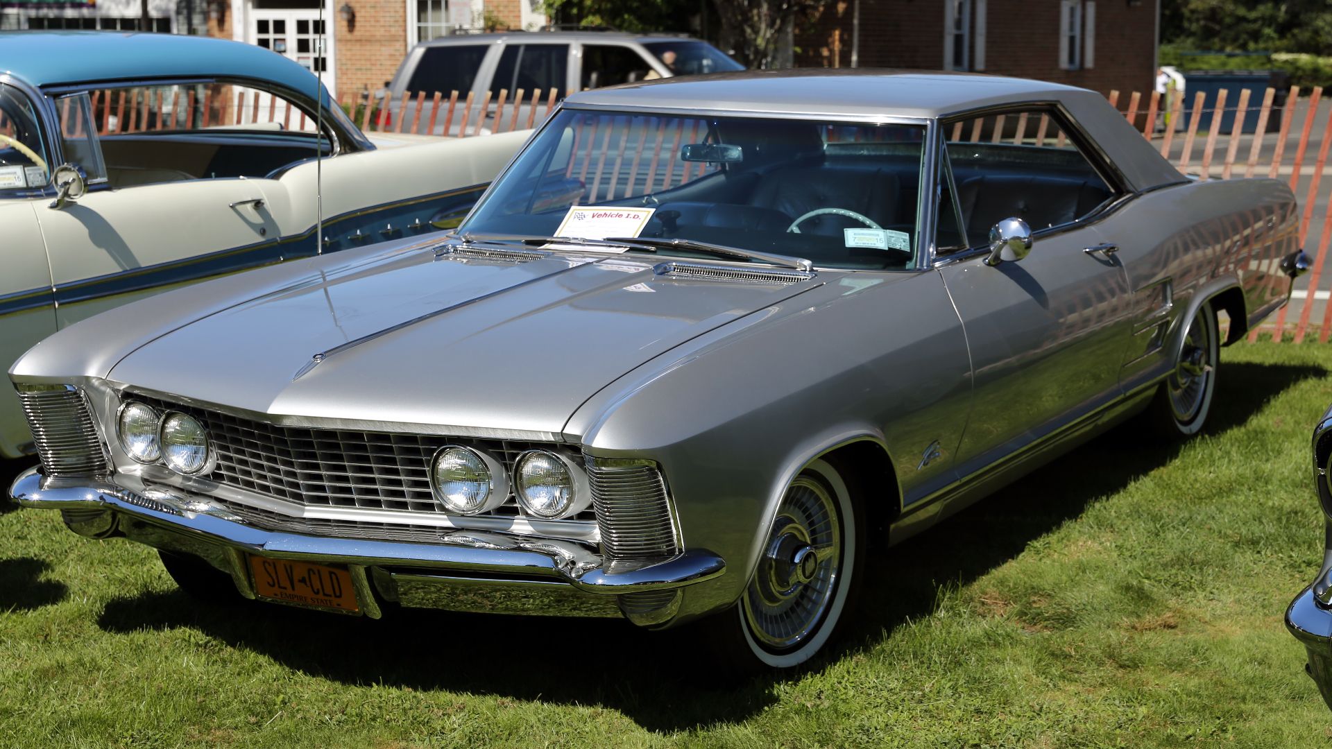 The front view, again at a classic car show in Water Mill, NY.