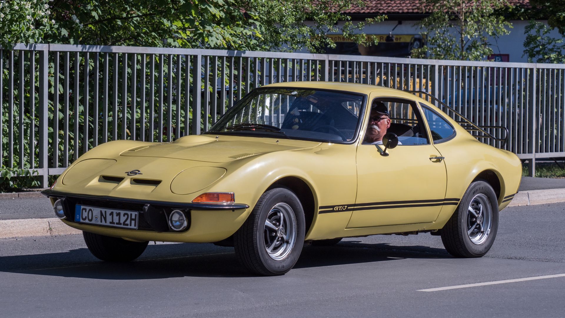 Opel GT at the oldtimer meeting in Kulmbach
