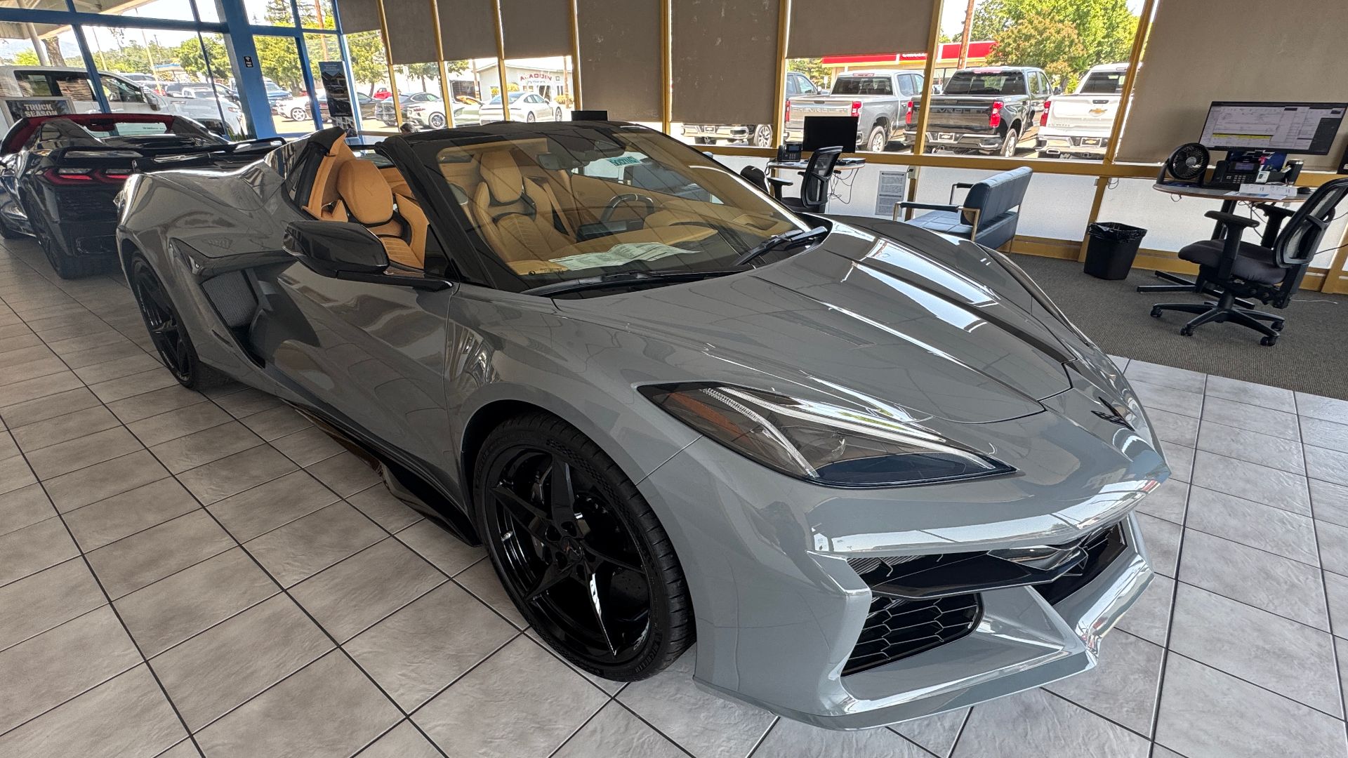 New 2025 Chevrolet Corvette E-Ray 3LZ in at Chevrolet dealership in Healdsburg