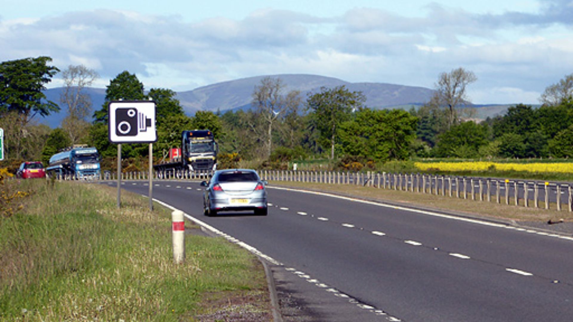 Speed cameras on the A90
