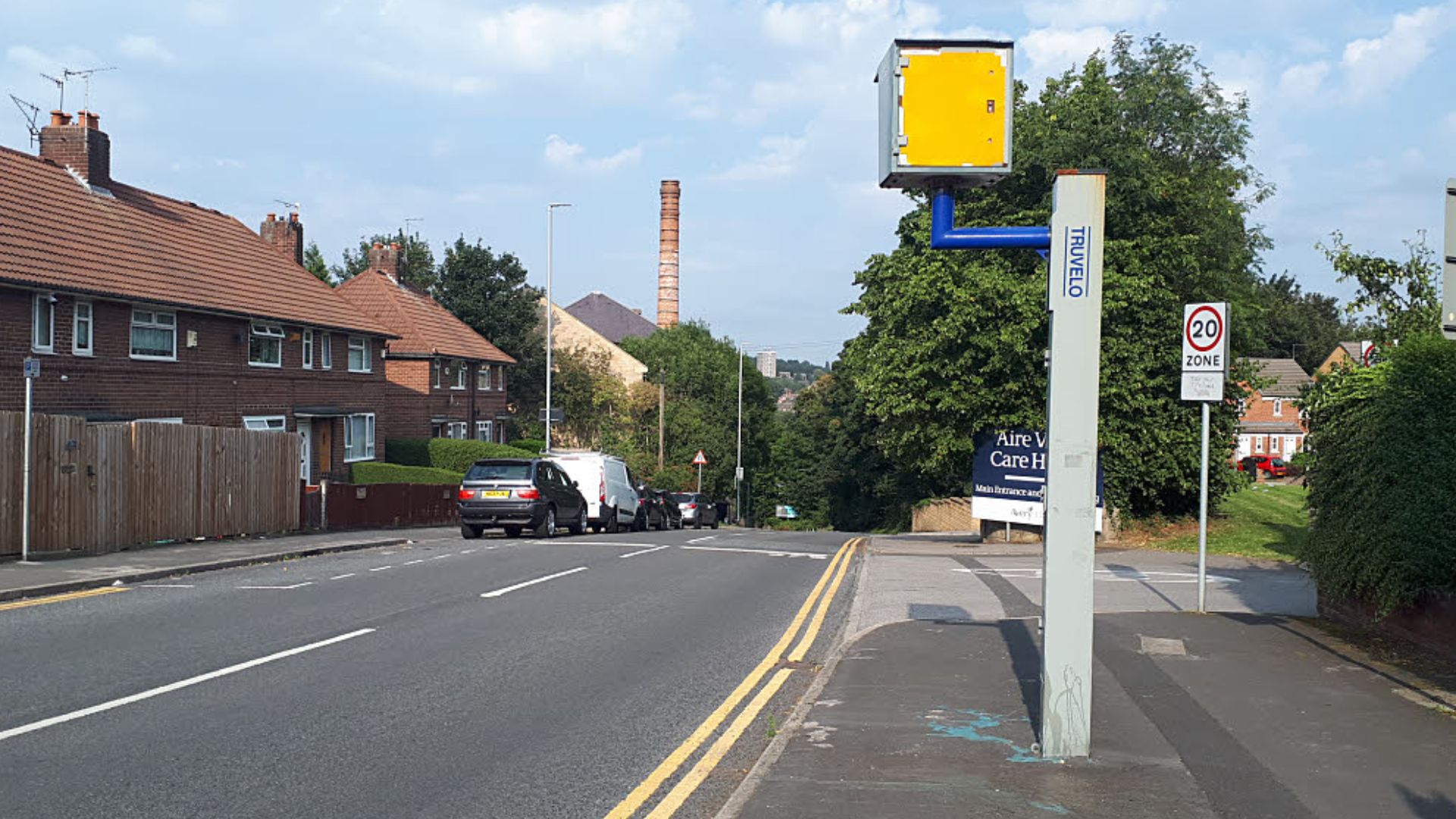 Speed camera on Broad Lane
